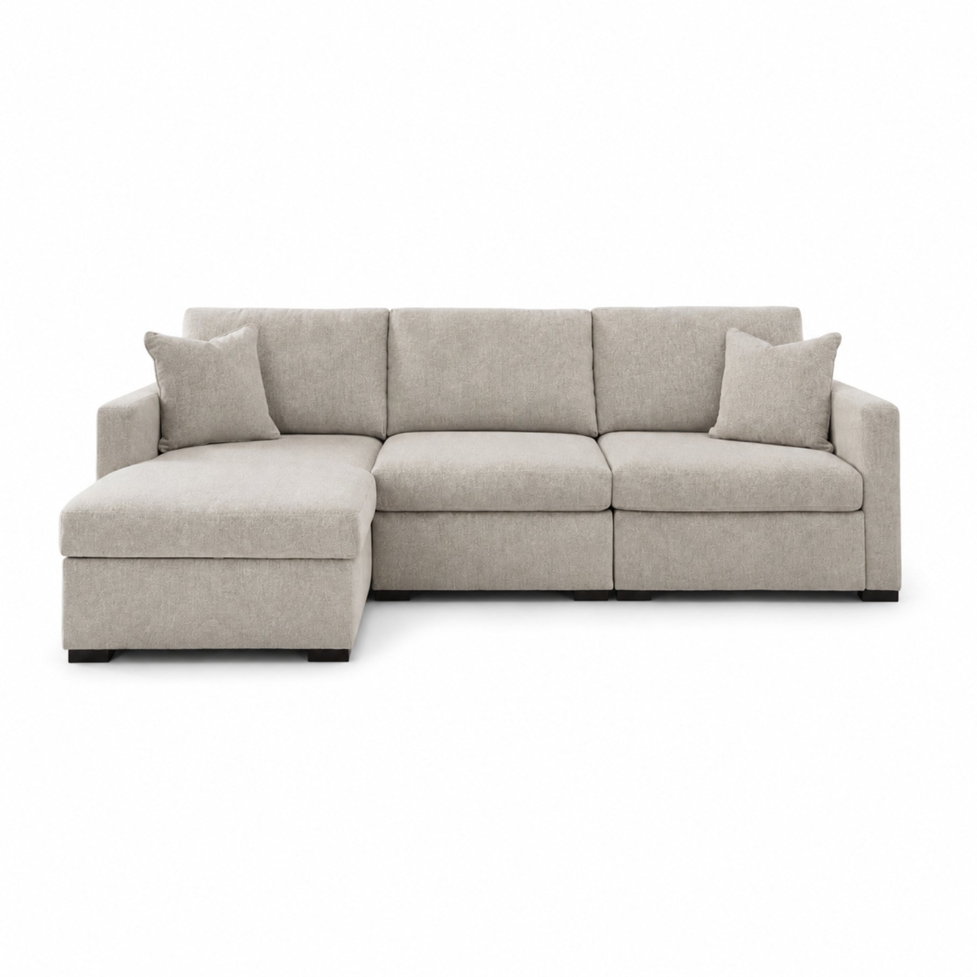 ModMax Luxe 3-Piece Modular Sectional with Chaise