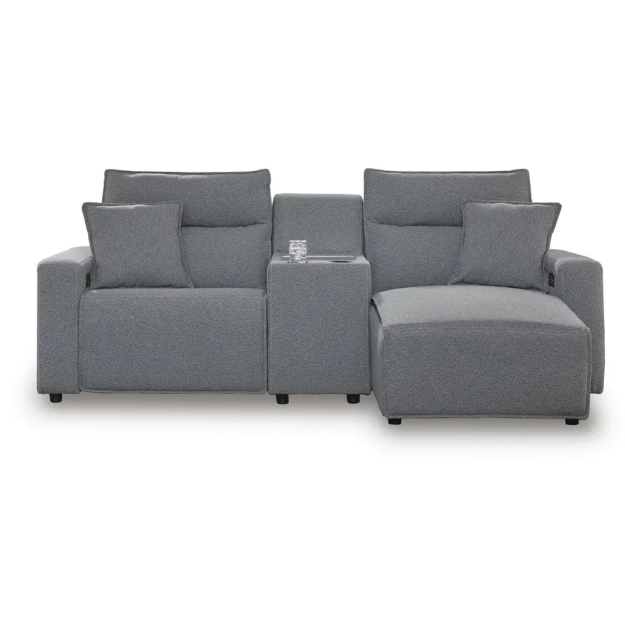 Modmax II 3-Piece Power Reclining Sectional with Chaise and Console