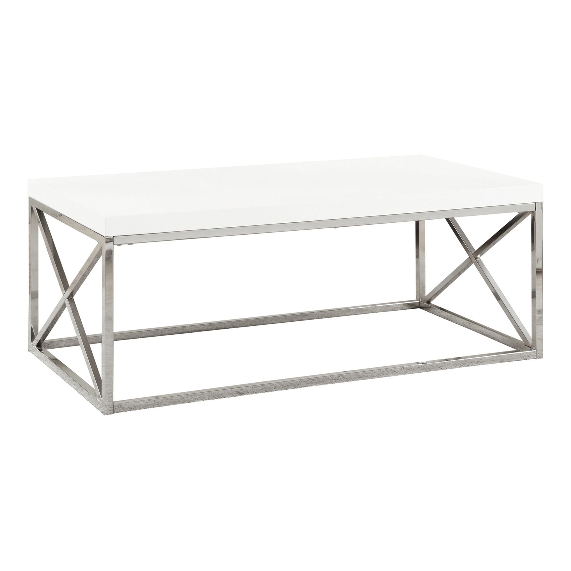 Modern Mono Coffee Table by Monarch Specialties with a sleek design and wooden finish, ideal for contemporary living rooms.