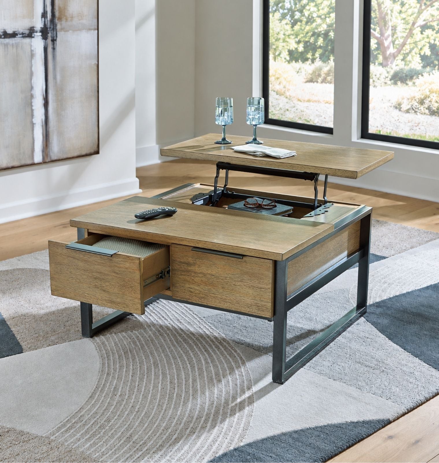 Montia Lift-Top Coffee Table