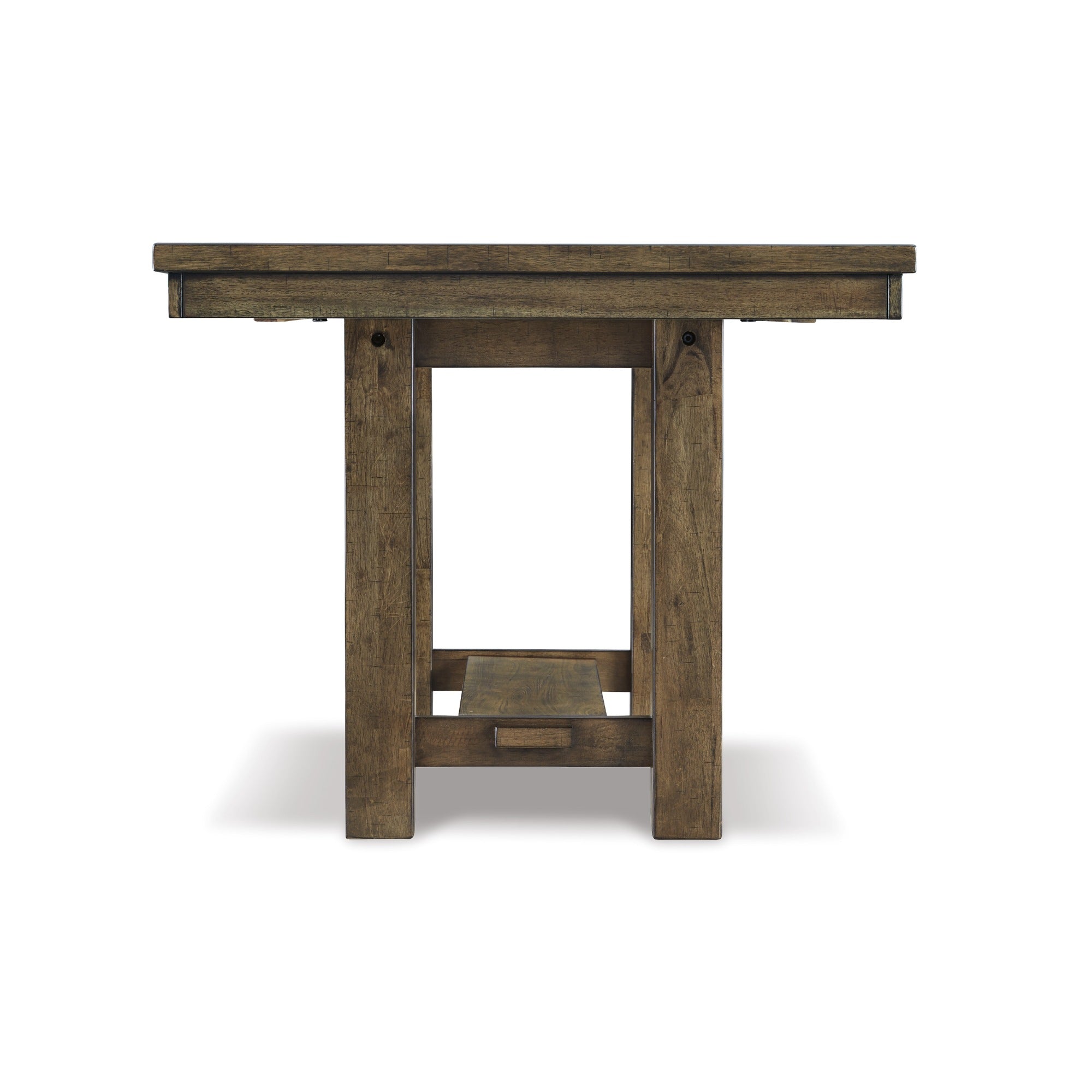 Moriville 6 Piece Counter height Dining Set in Grayish Brown