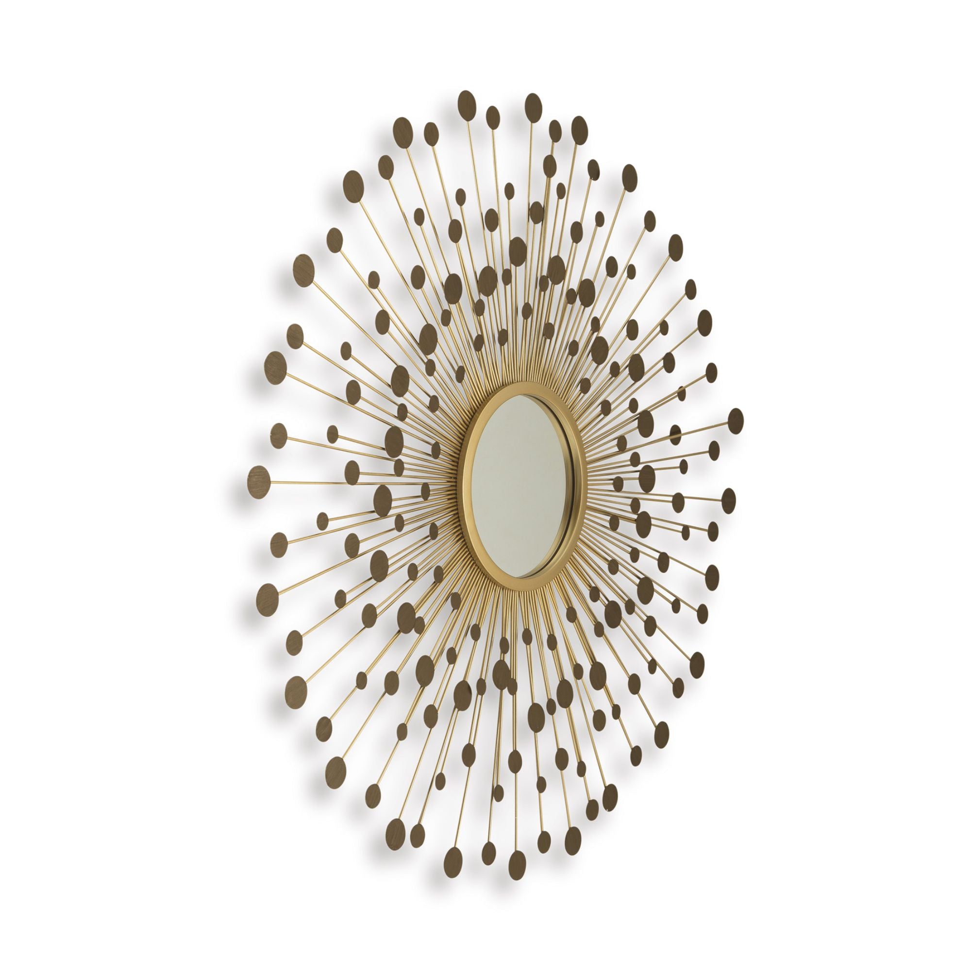 Morwenna Goldtone & Bronze-Tone Accent Mirror