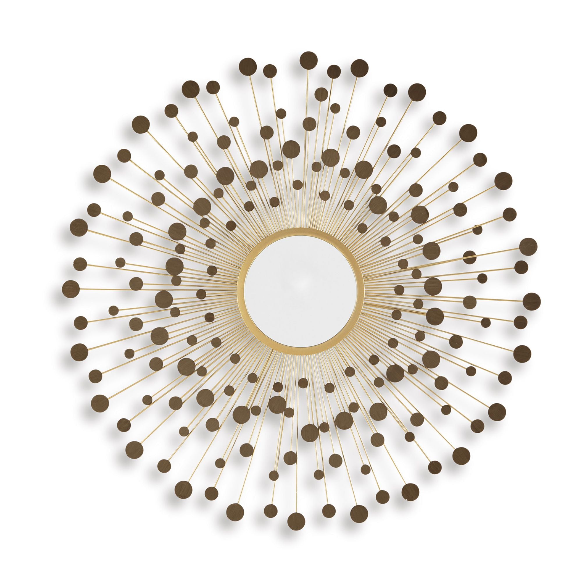 Morwenna Goldtone & Bronze-Tone Accent Mirror