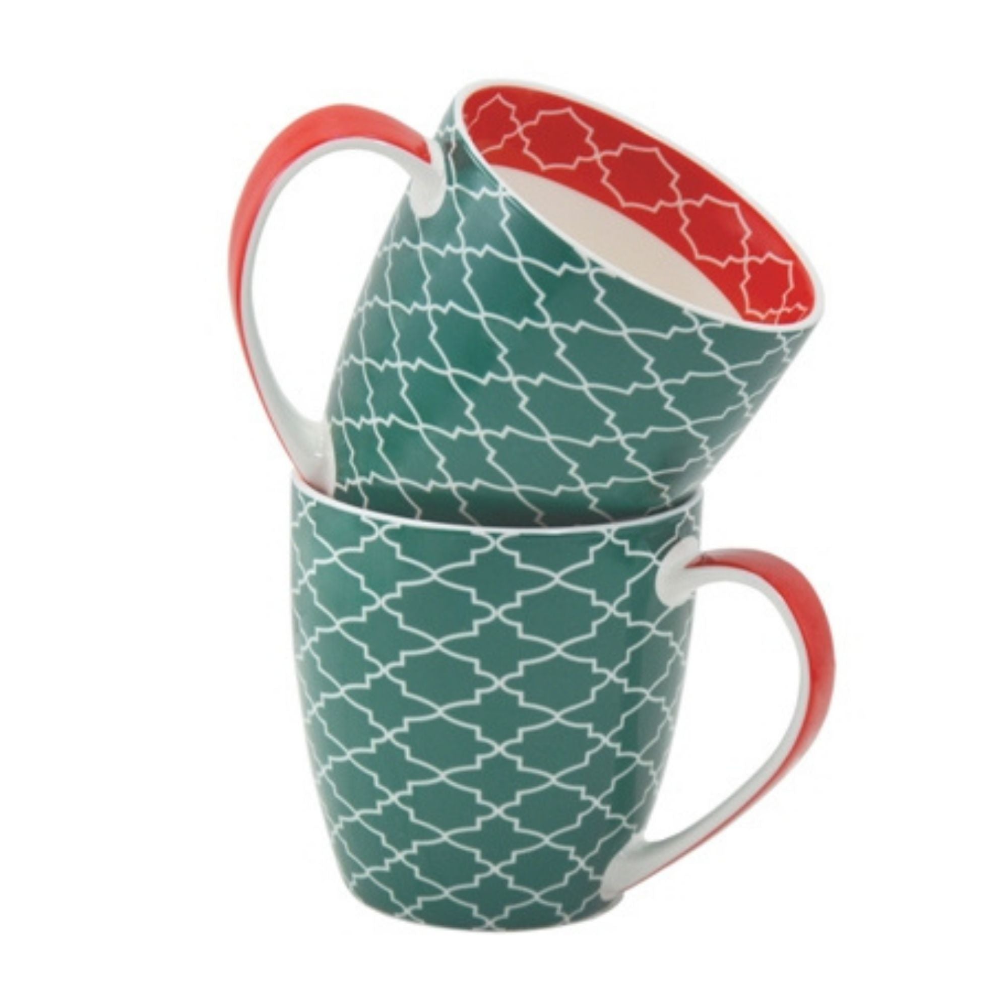 Tannex Coffee Mug Set in Green (Set of 2) | CastleUp Experience Centre Online Furniture