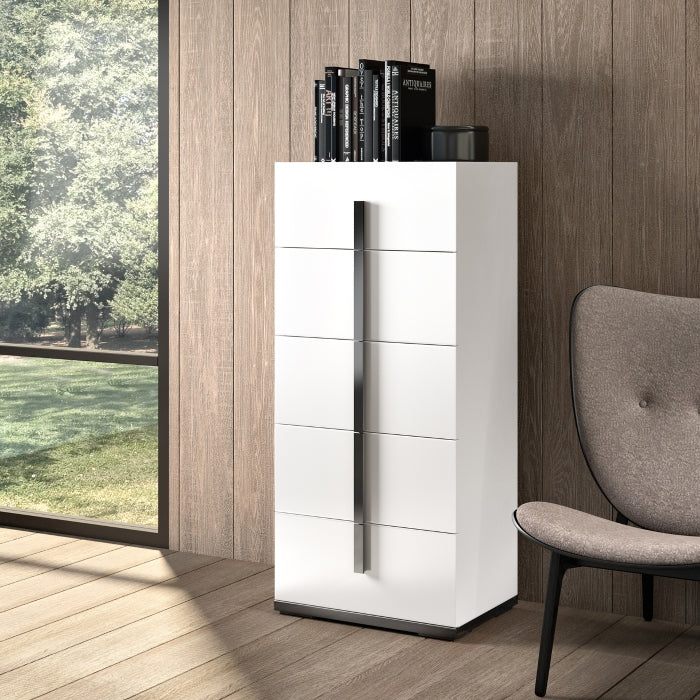 Made in Italy Mara Italian Modern Five-Drawer Chest