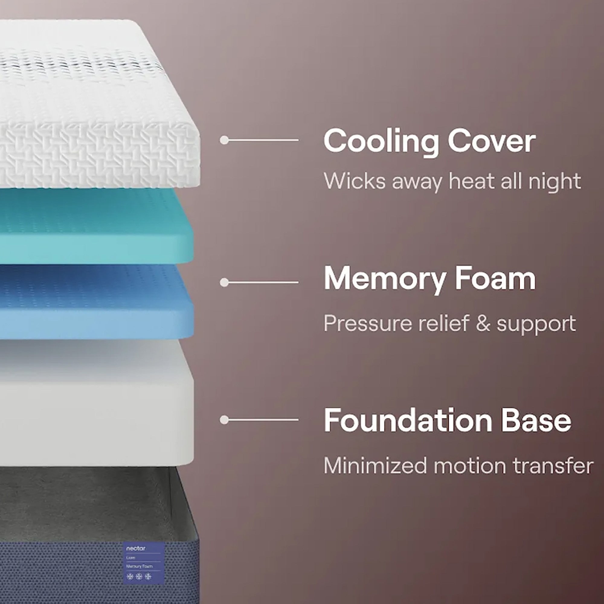 Nectar Luxe Memory Foam Mattress