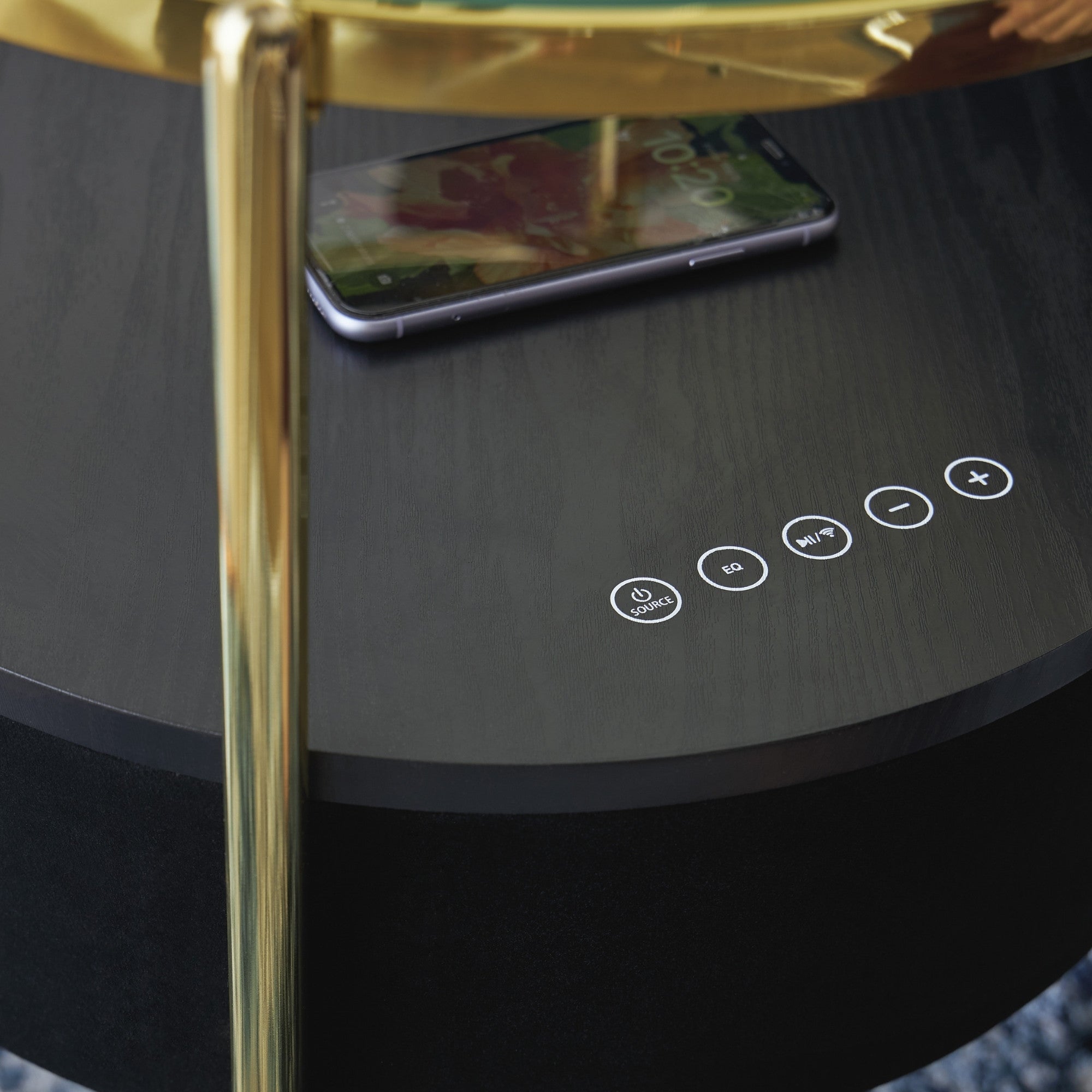Nedman Accent Table with Speaker