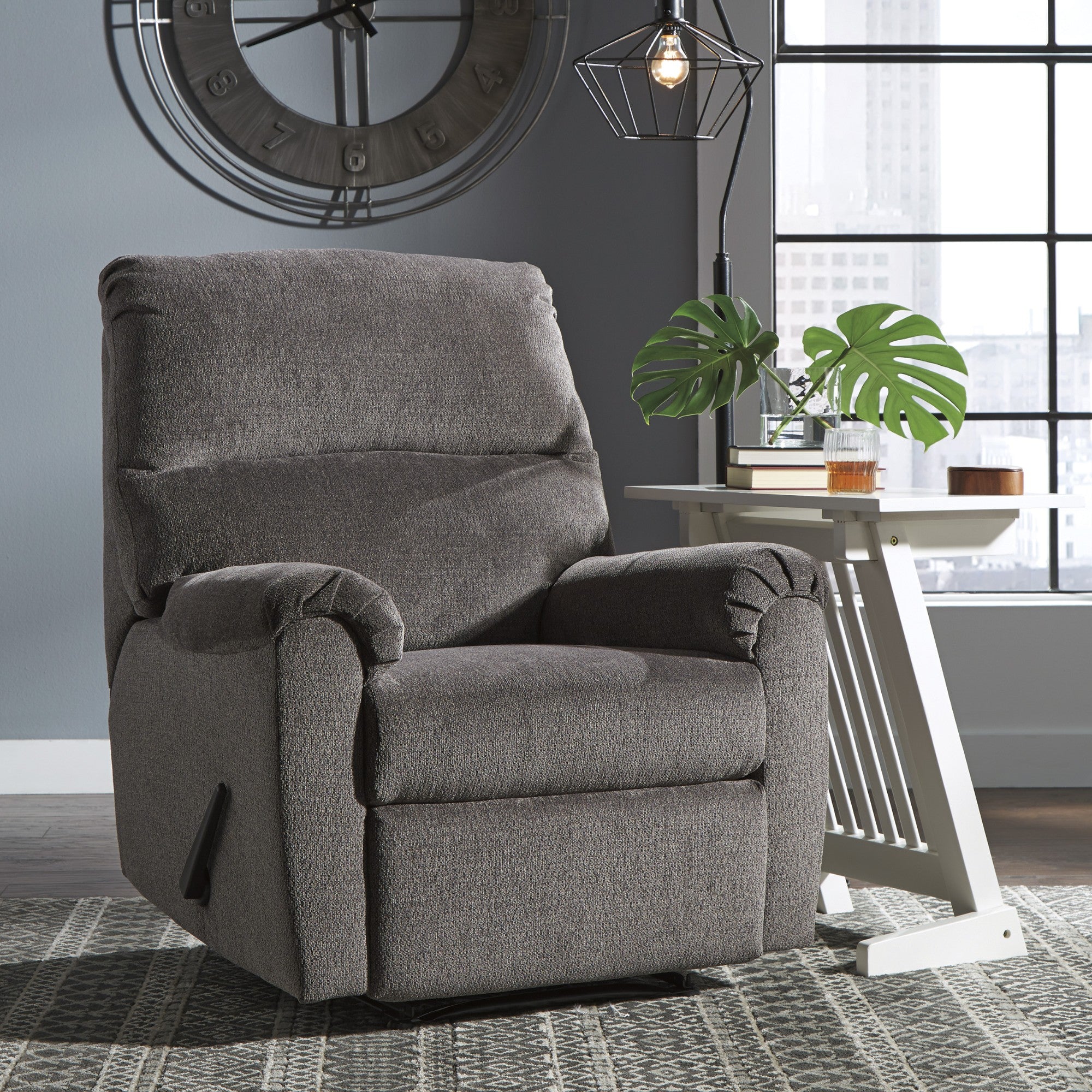 Nerviano Zero Wall Recliner Gray