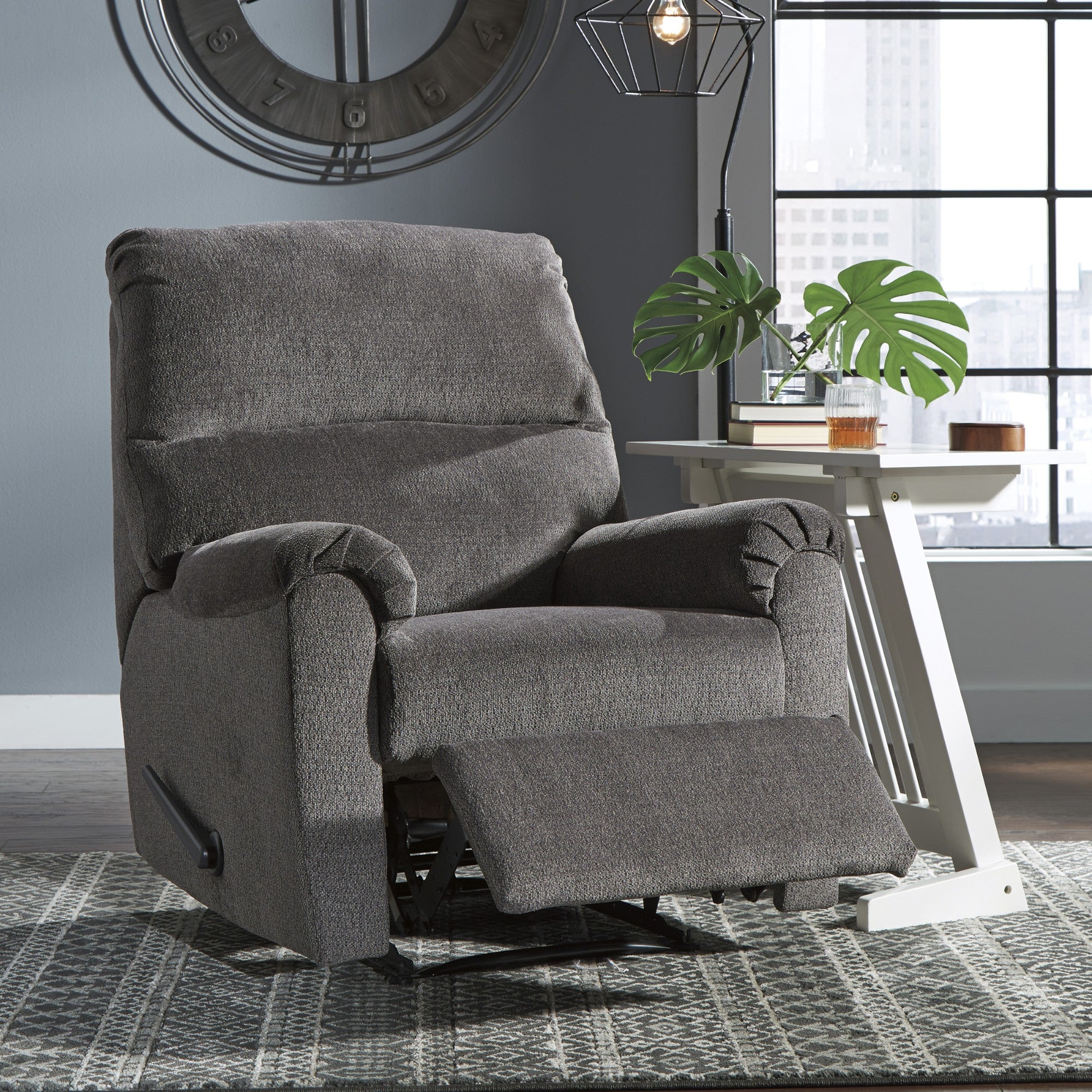 Nerviano Zero Wall Recliner Gray