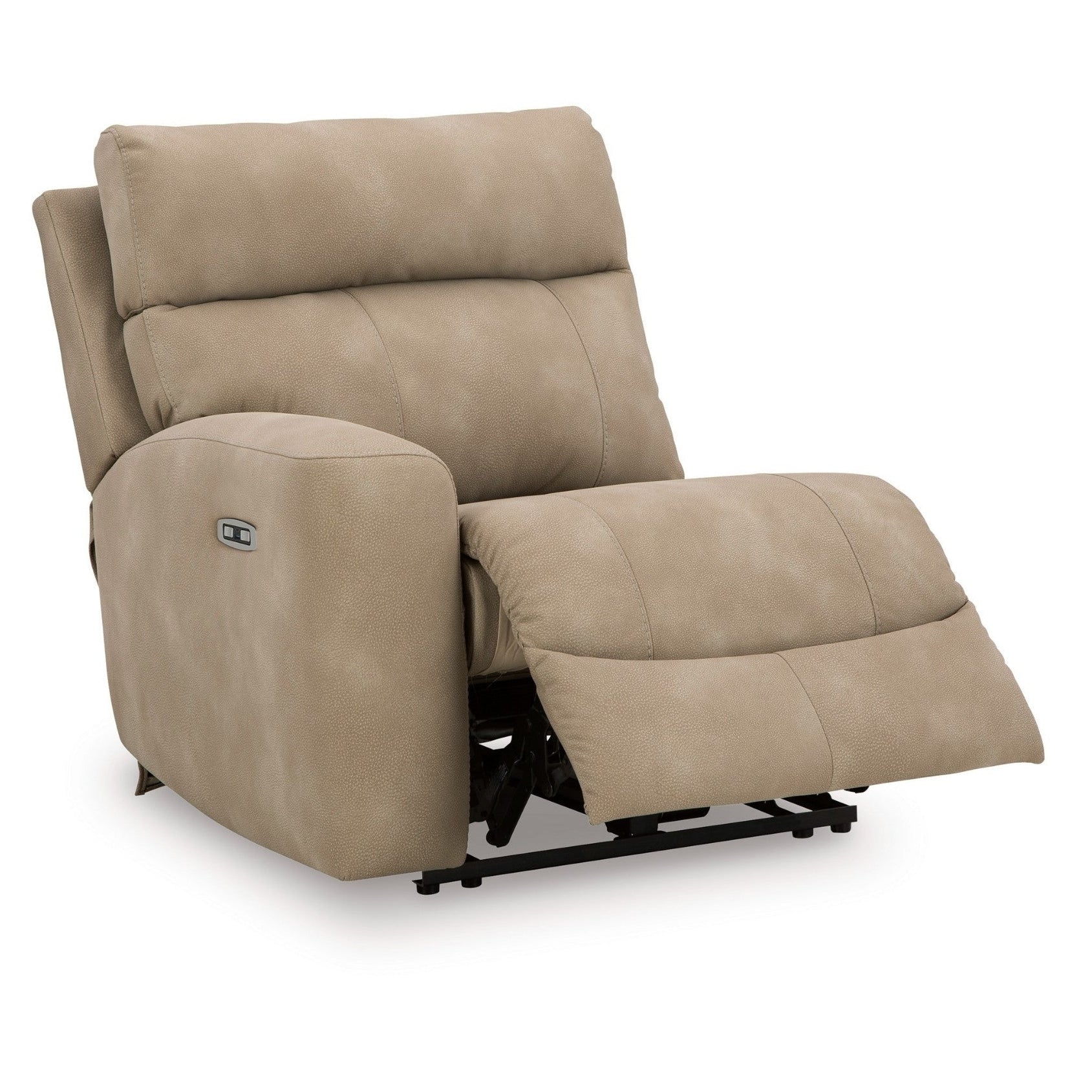 Next-Gen Durapella 3-Piece Power Reclining Loveseat with Console Sand