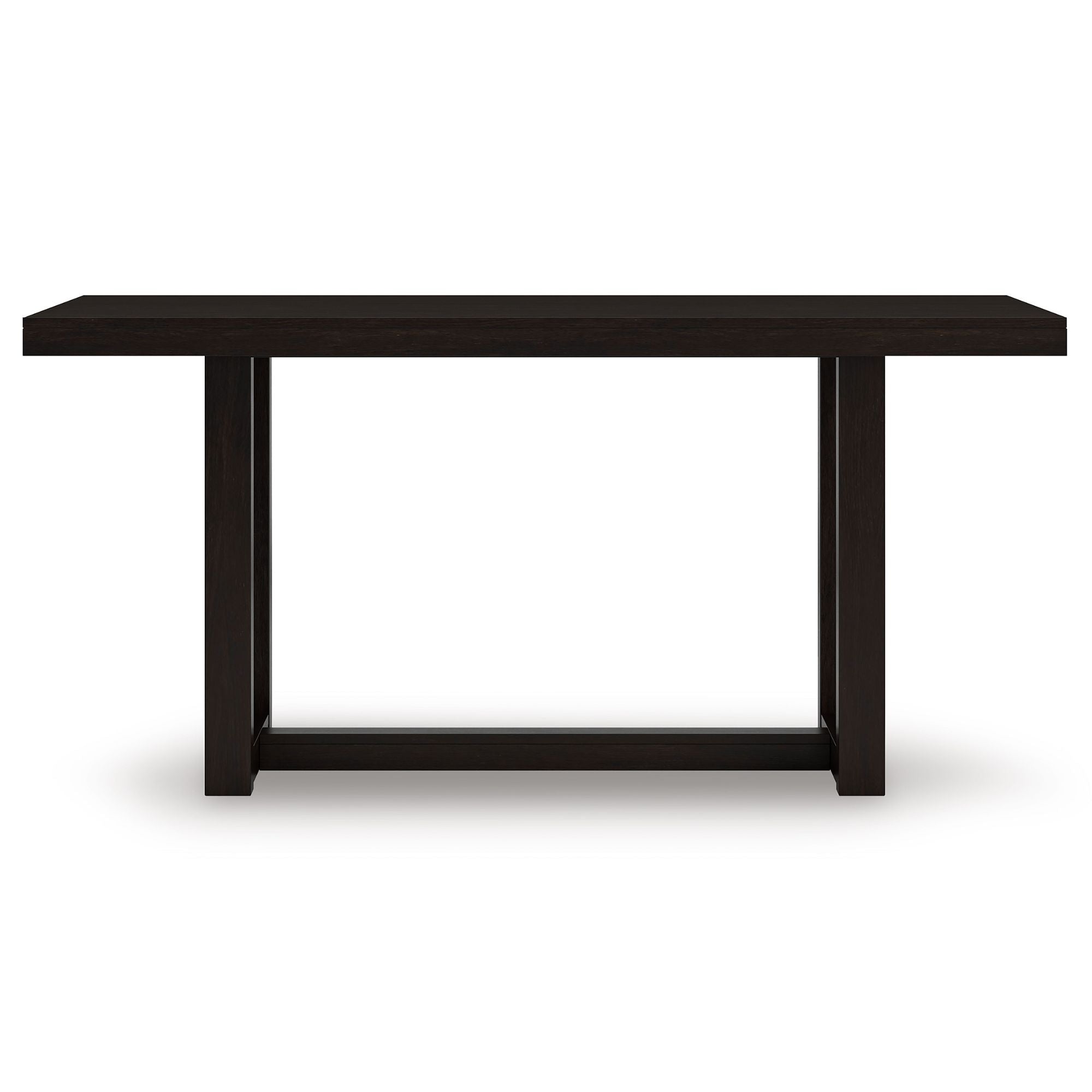 Neymorton 5-piece counter height dining room set by Signature Ashley with a rectangular table and matching chairs.