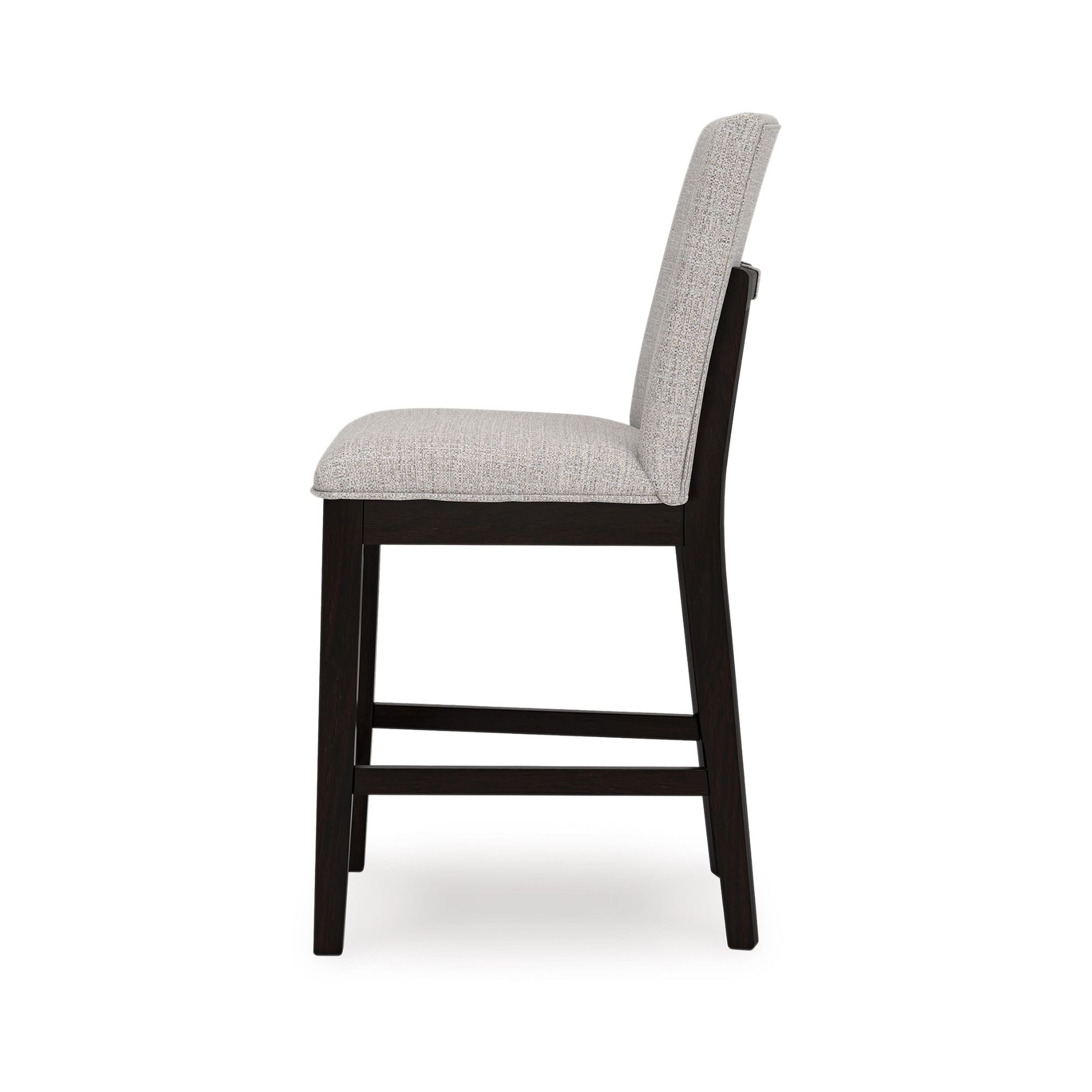 Neymorton 5-piece Signature Ashley counter height dining room set with table and four matching chairs in a modern design.