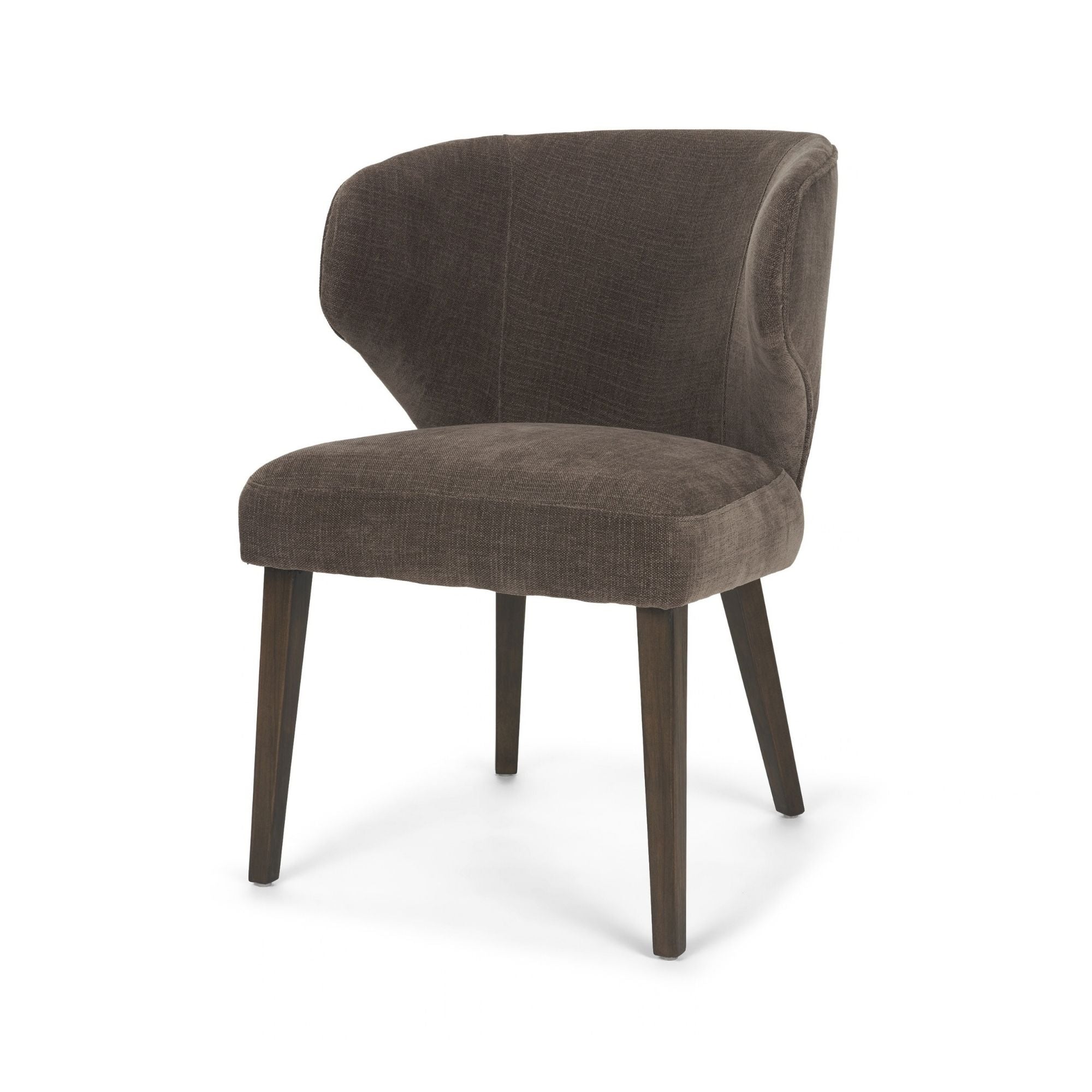 Chaise de salle à manger en tissu Niles