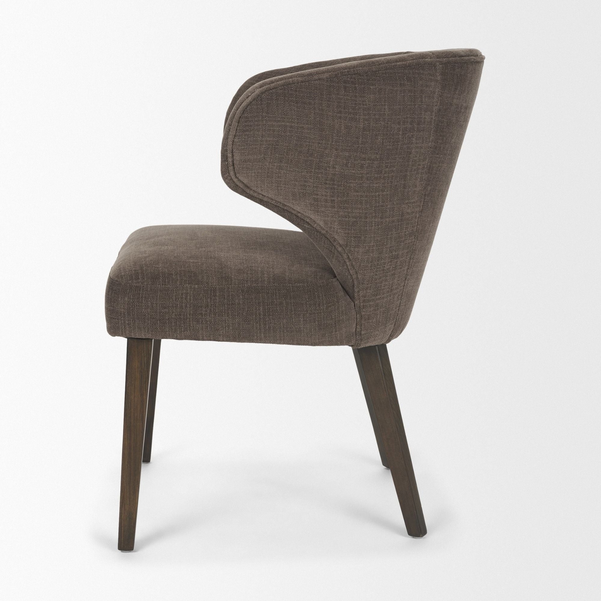 Chaise de salle à manger en tissu Niles