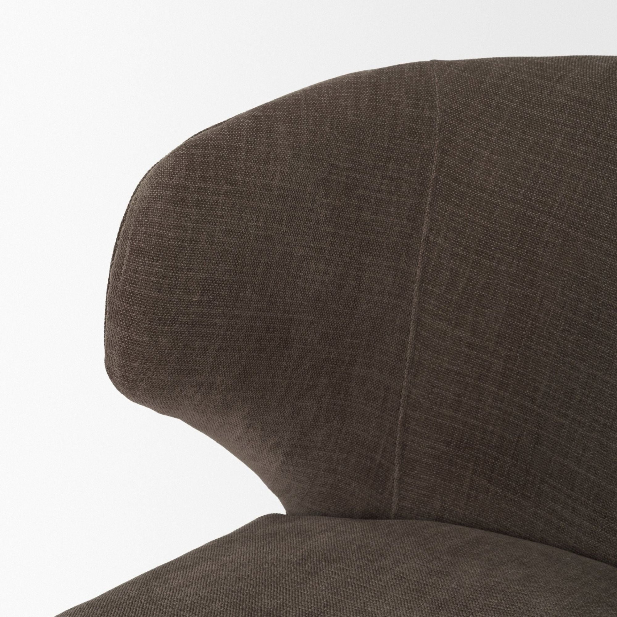 Chaise de salle à manger en tissu Niles