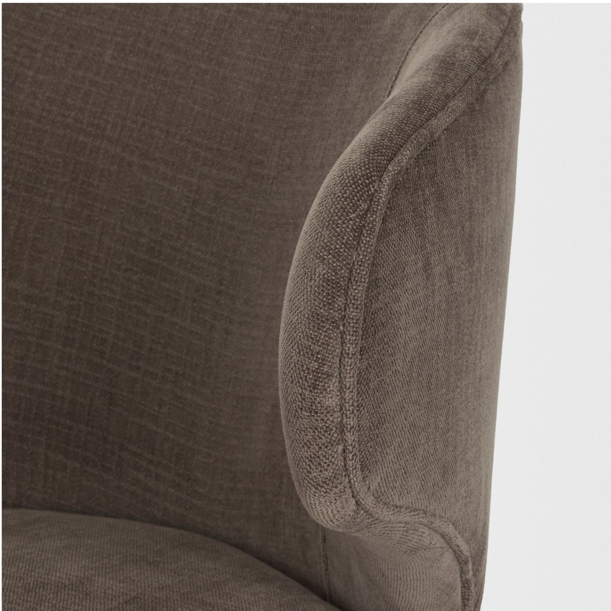 Chaise de salle à manger en tissu Niles