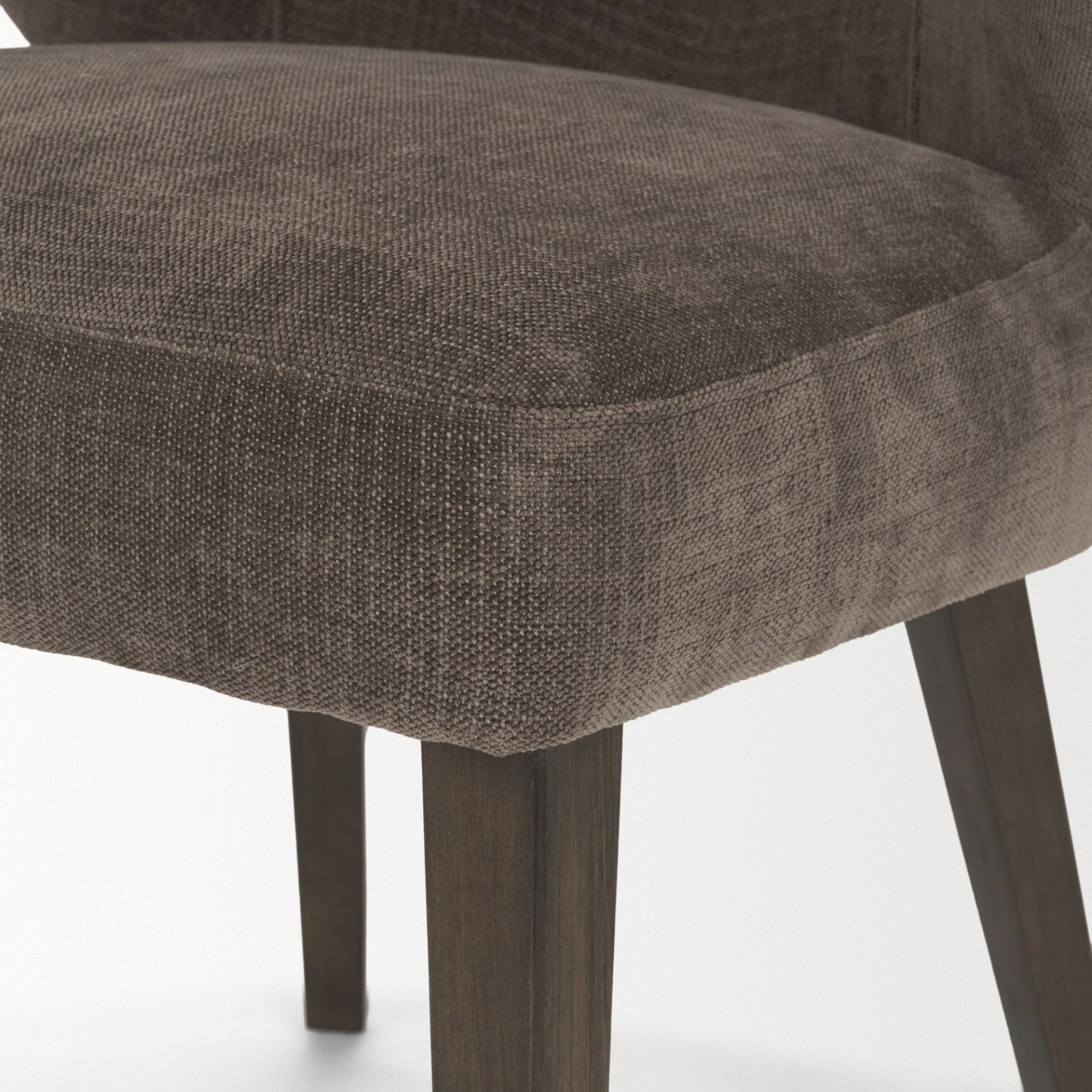 Chaise de salle à manger en tissu Niles