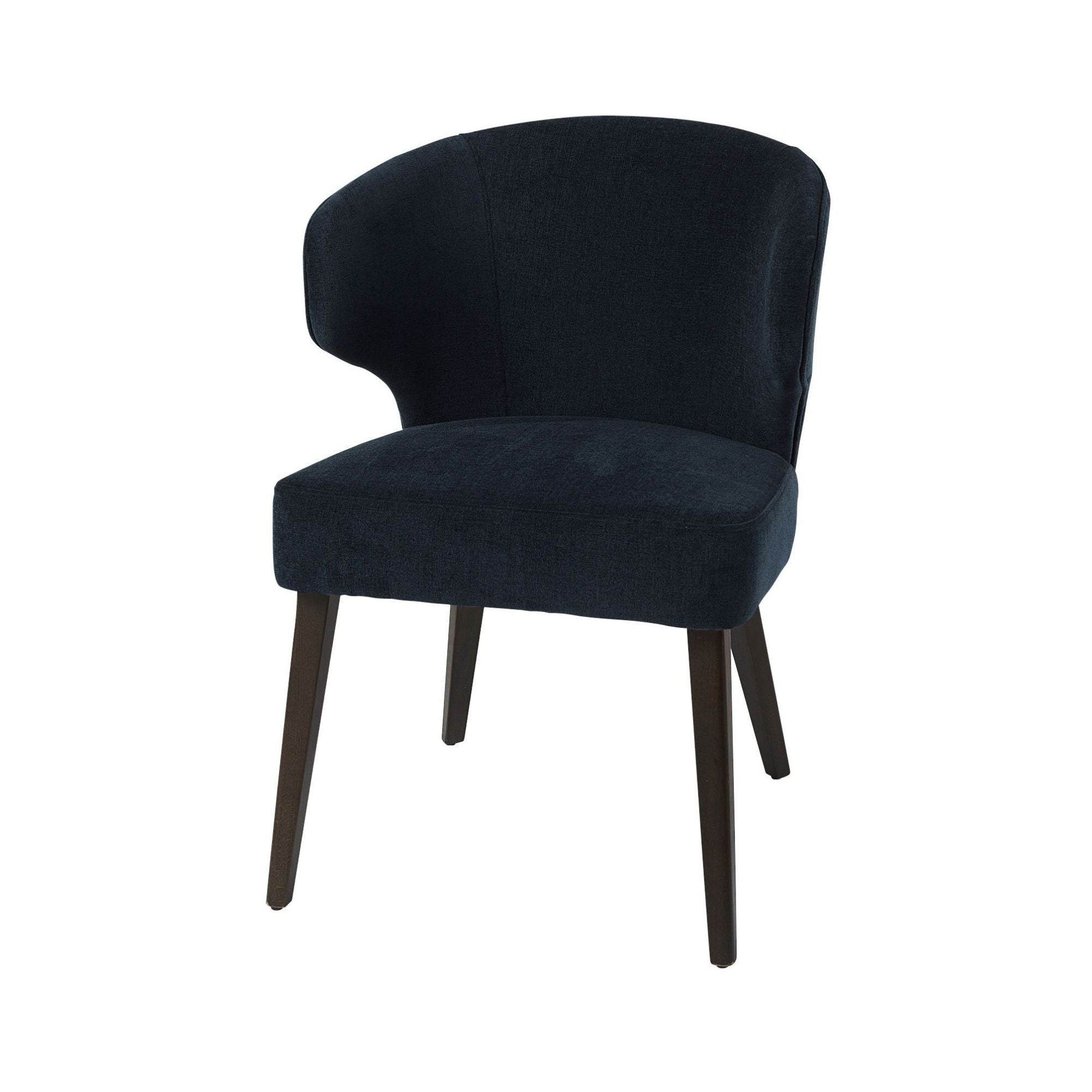 Chaise de salle à manger en tissu Niles