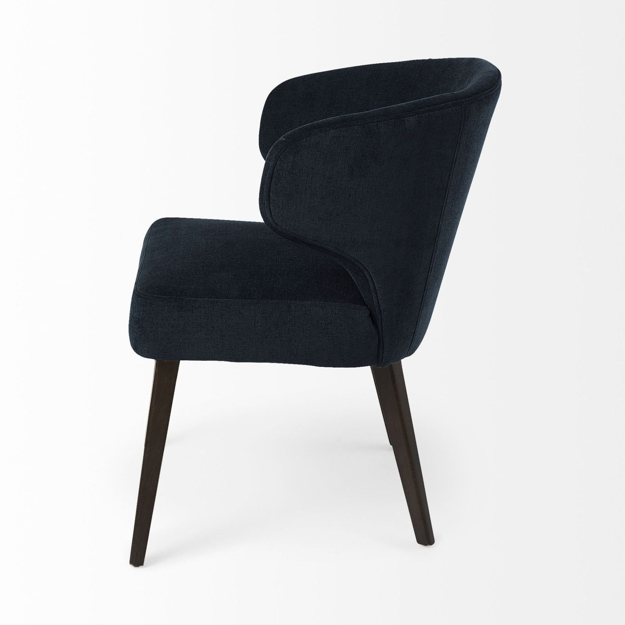 Chaise de salle à manger en tissu Niles