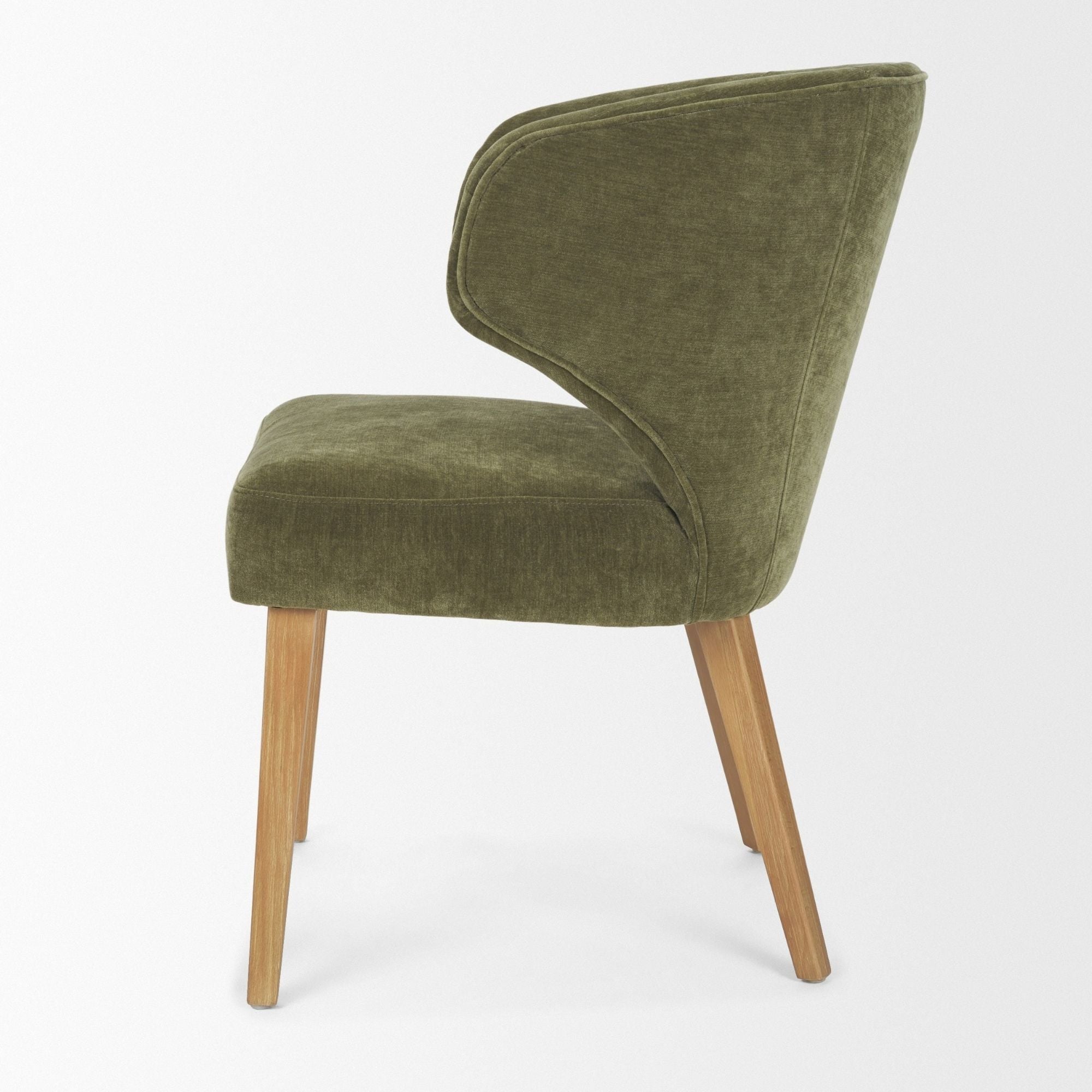 Chaise de salle à manger en tissu Niles
