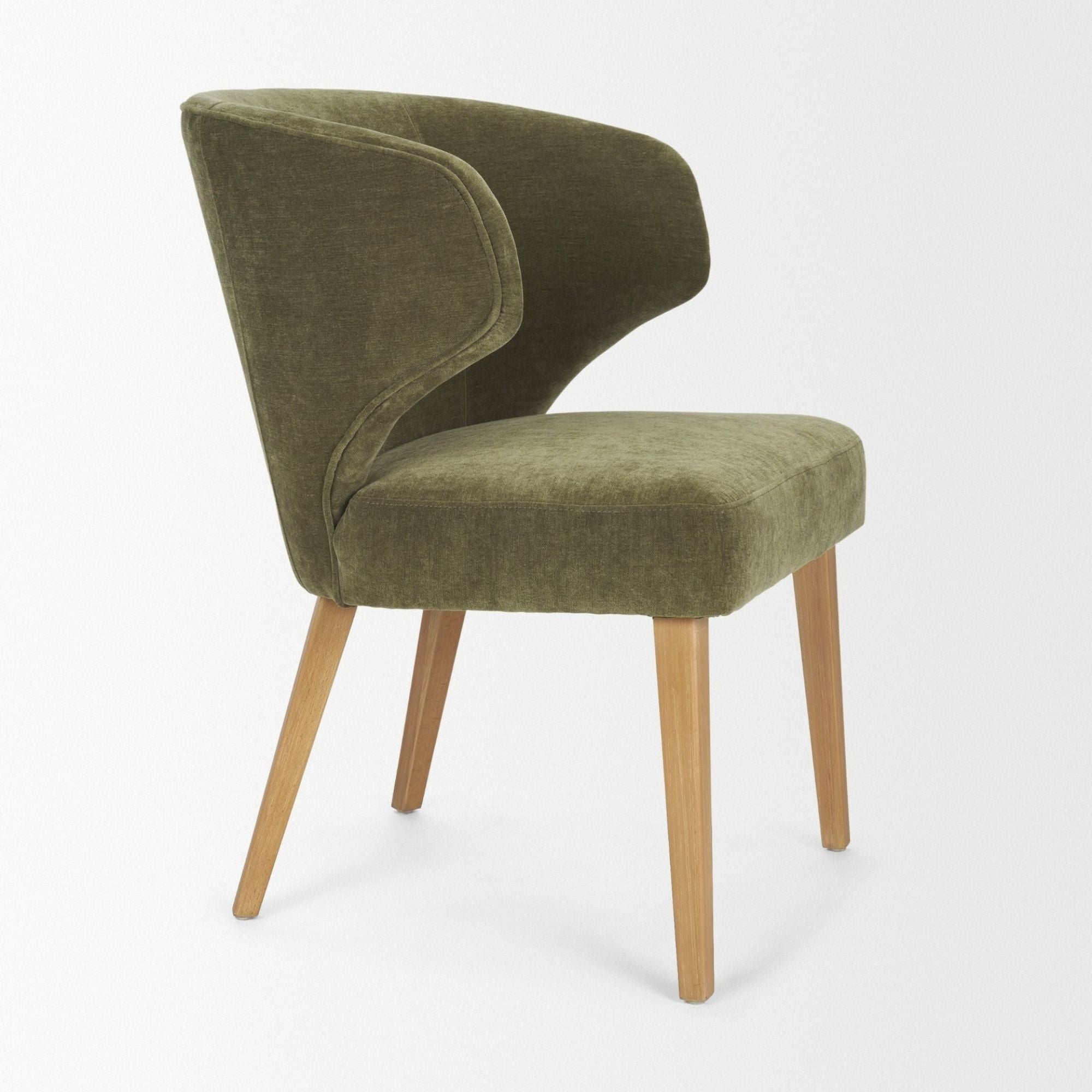 Chaise de salle à manger en tissu Niles