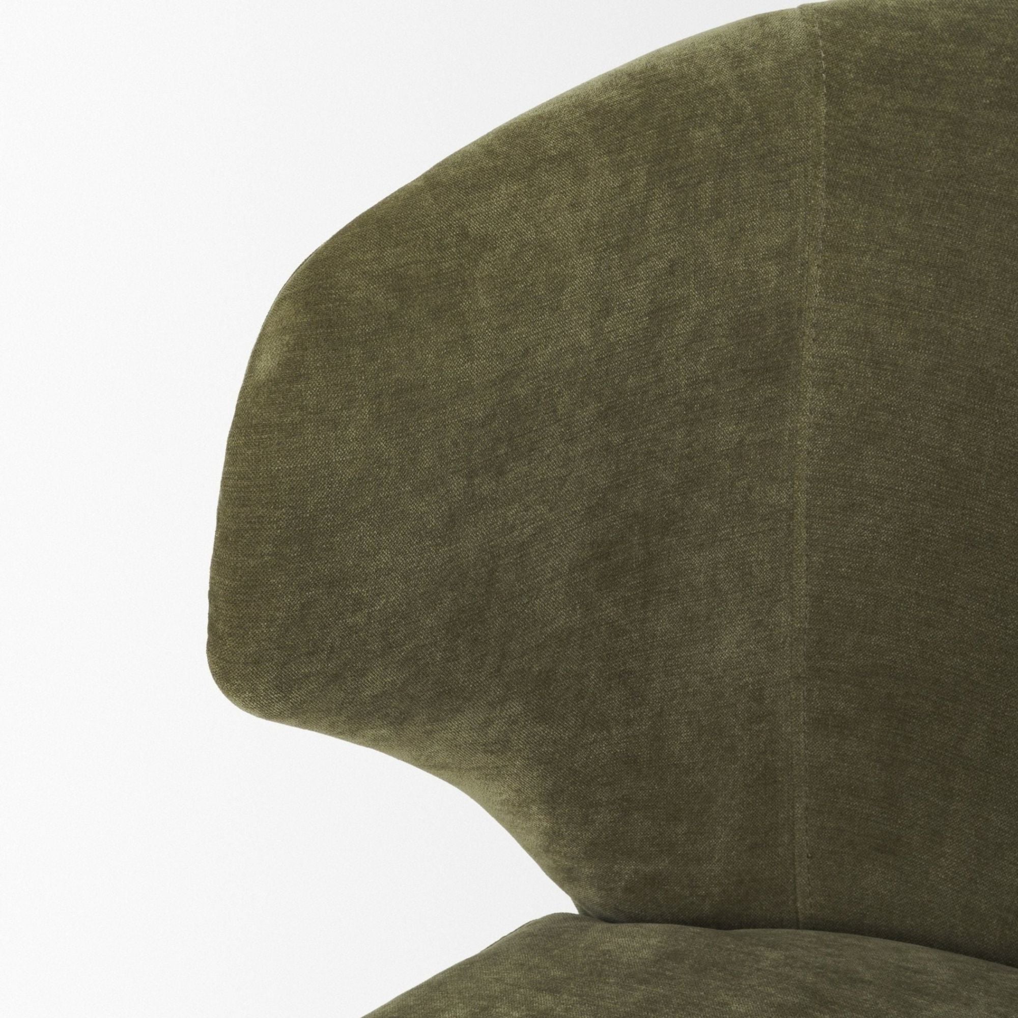 Chaise de salle à manger en tissu Niles