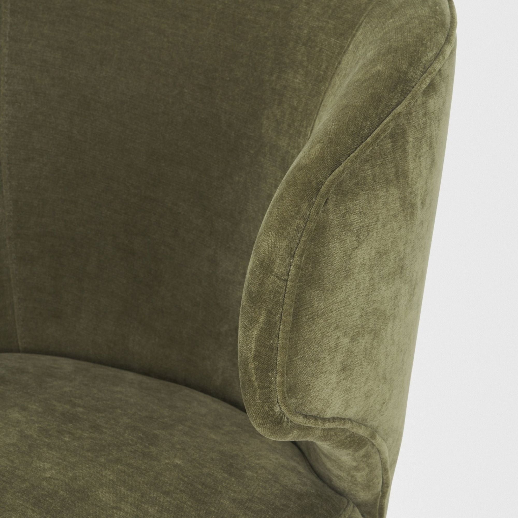 Chaise de salle à manger en tissu Niles