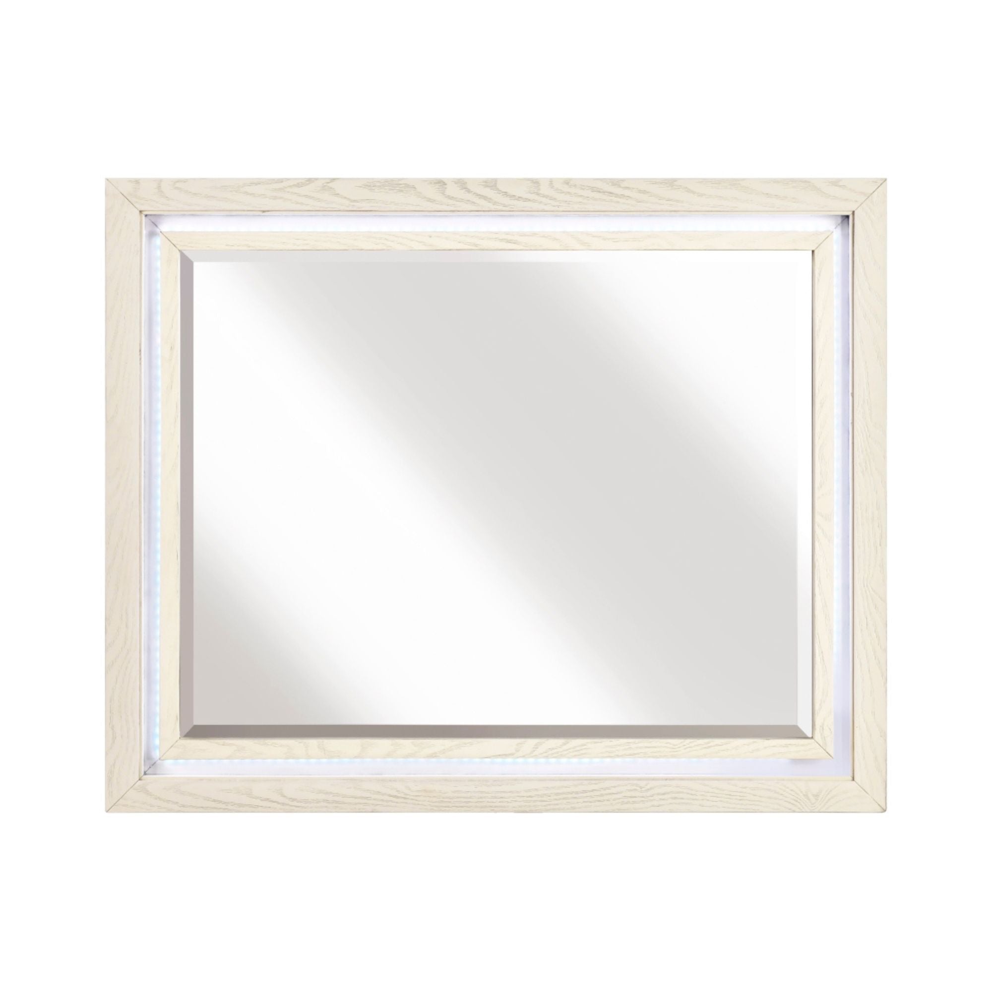 MAZ Noctis bedroom set with a stylish mirror, featuring modern bedroom furniture with sleek design and clean lines.