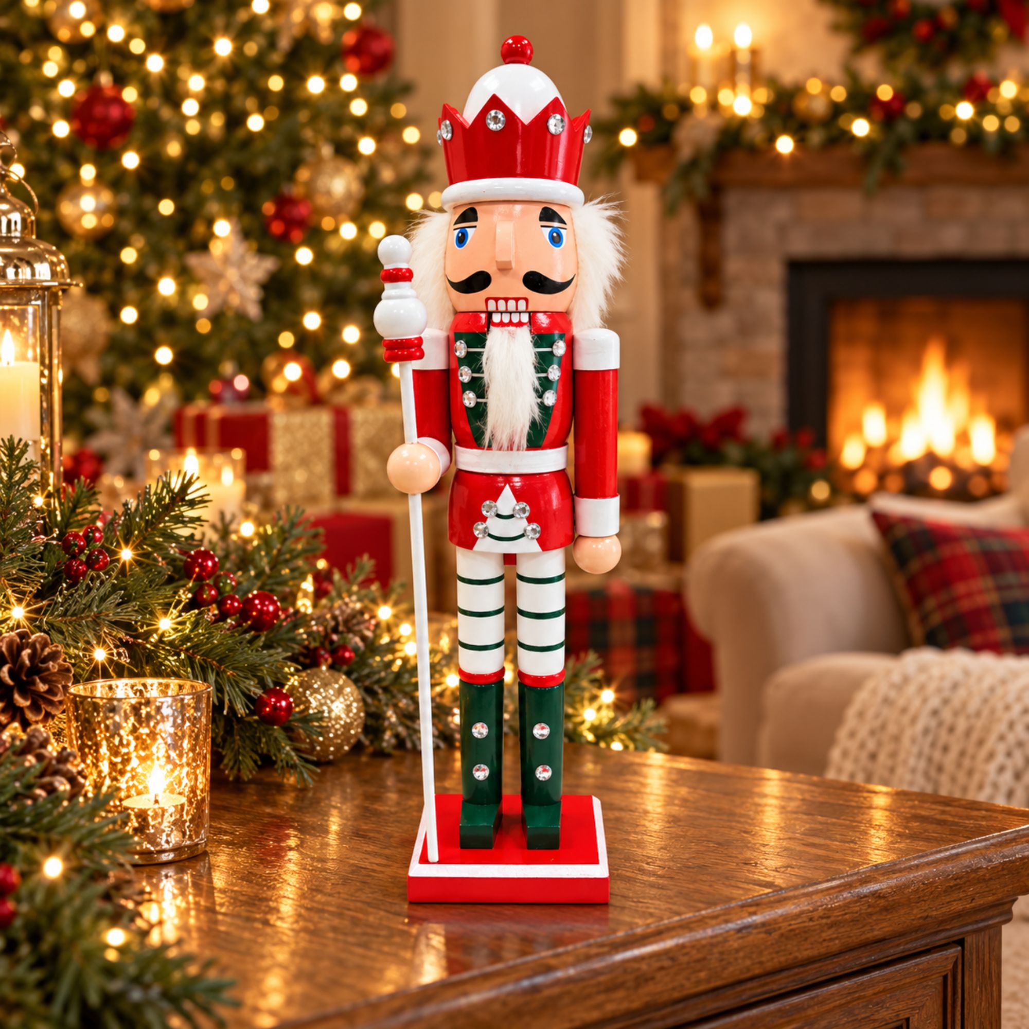 Noel the Christmas King – 16-Inch Nutcracker