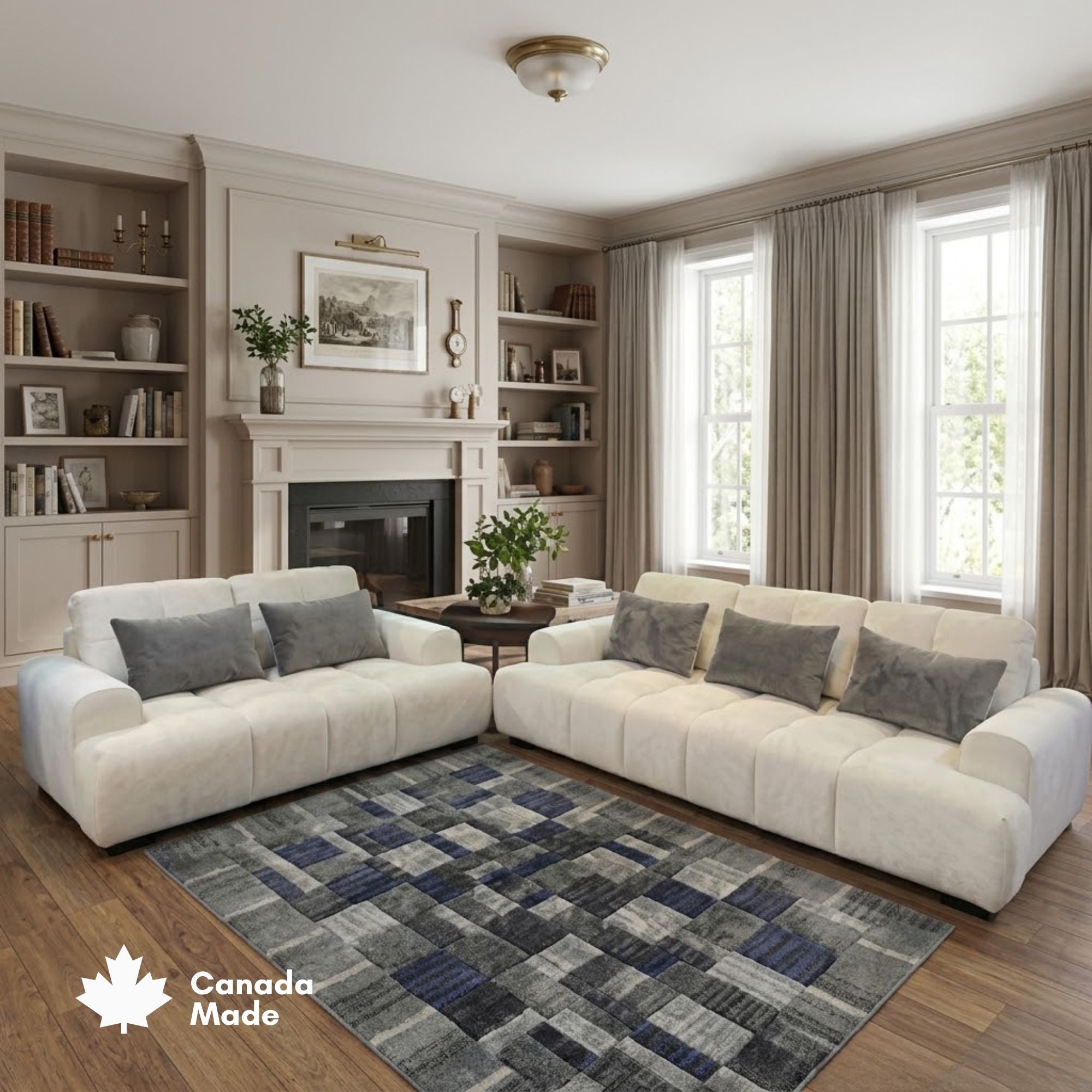 Canadian-made Nottawa Modern Sofa