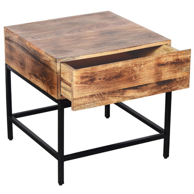 Table à manger organique Zaloa 78" Noyer foncé