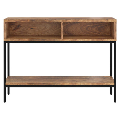 Table à manger organique Zaloa 78" Noyer foncé