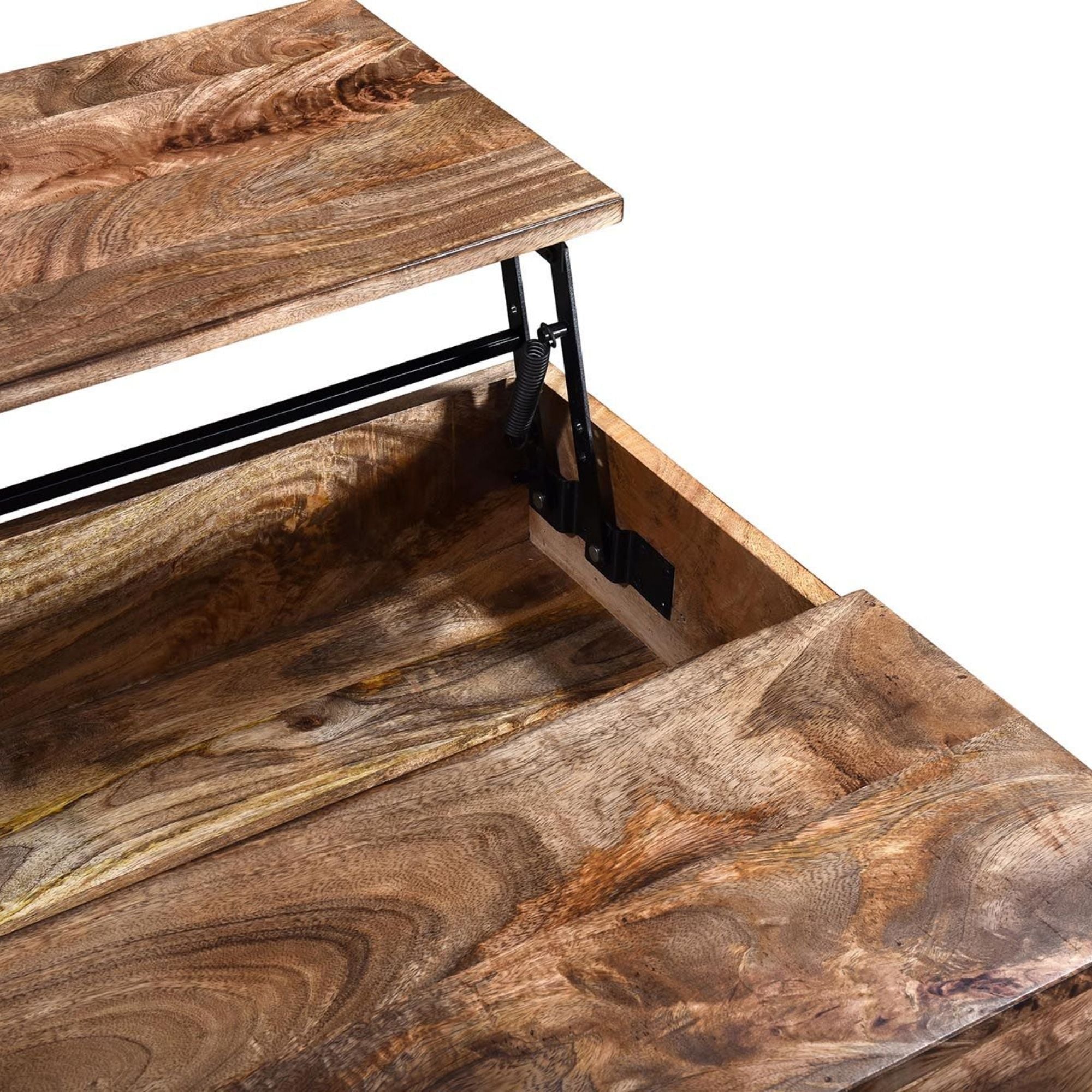 Table à manger organique Zaloa 78" Noyer foncé