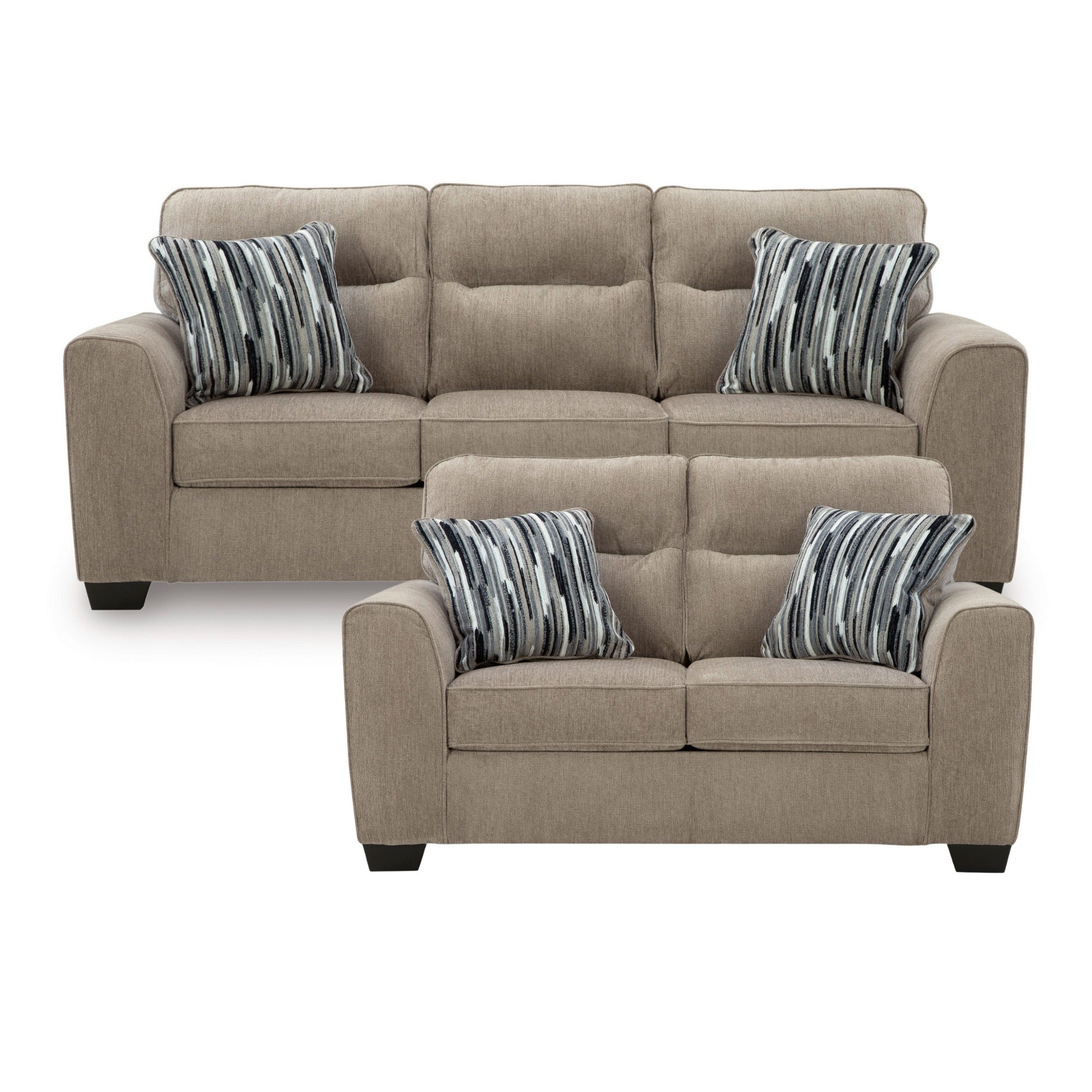 Otlen Sofa Set Mocha