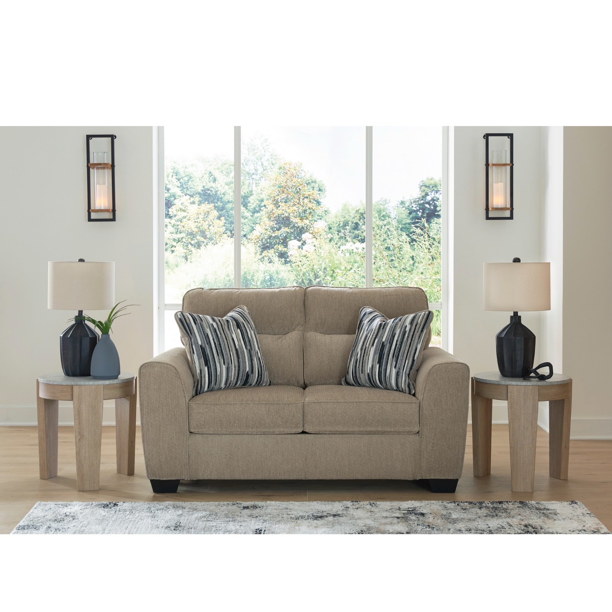 Olten Loveseat in Mocha