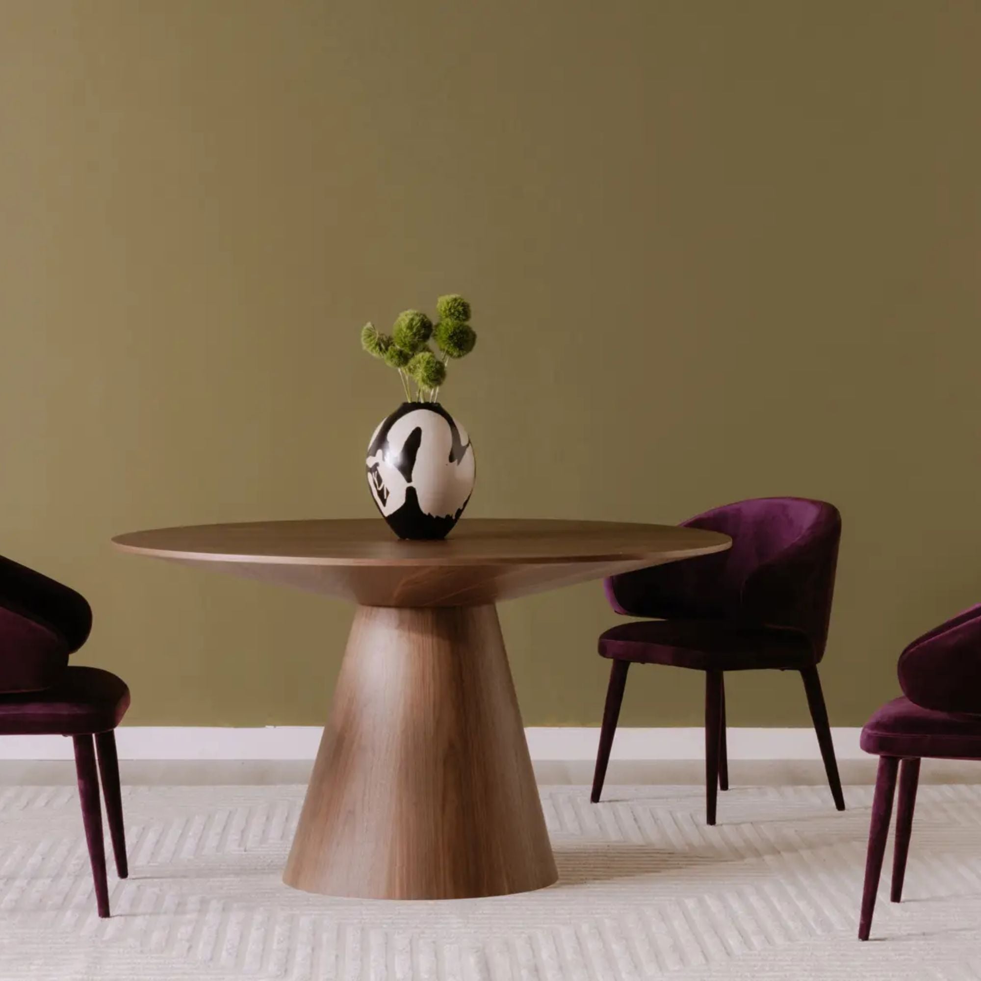 Moe's Home Otago Collection Dining Table Walnut Brown | CastleUp Experience Centre Online Furniture