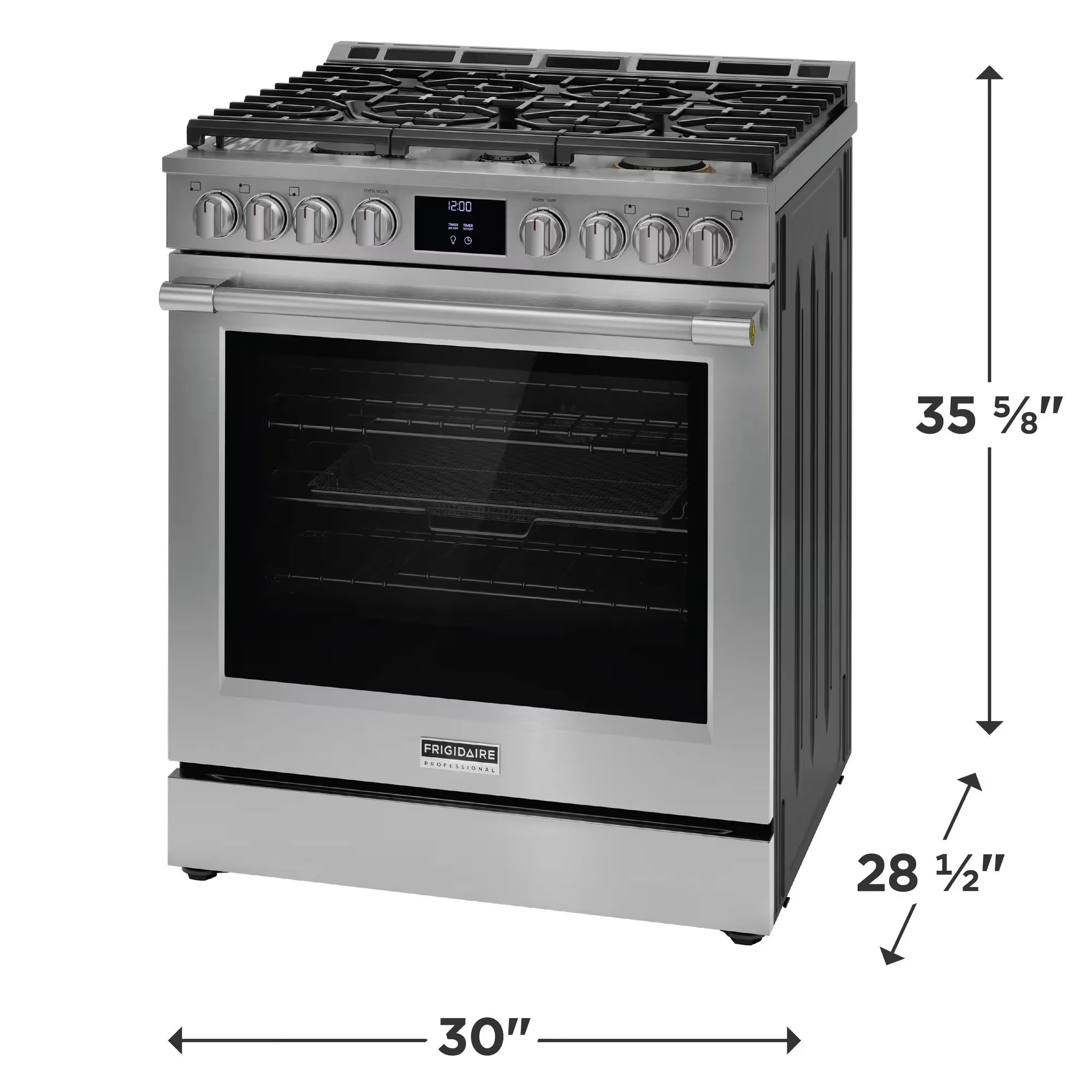 Frigidaire Professional PCFG3080AF 30" Gas Range with Total Convection
