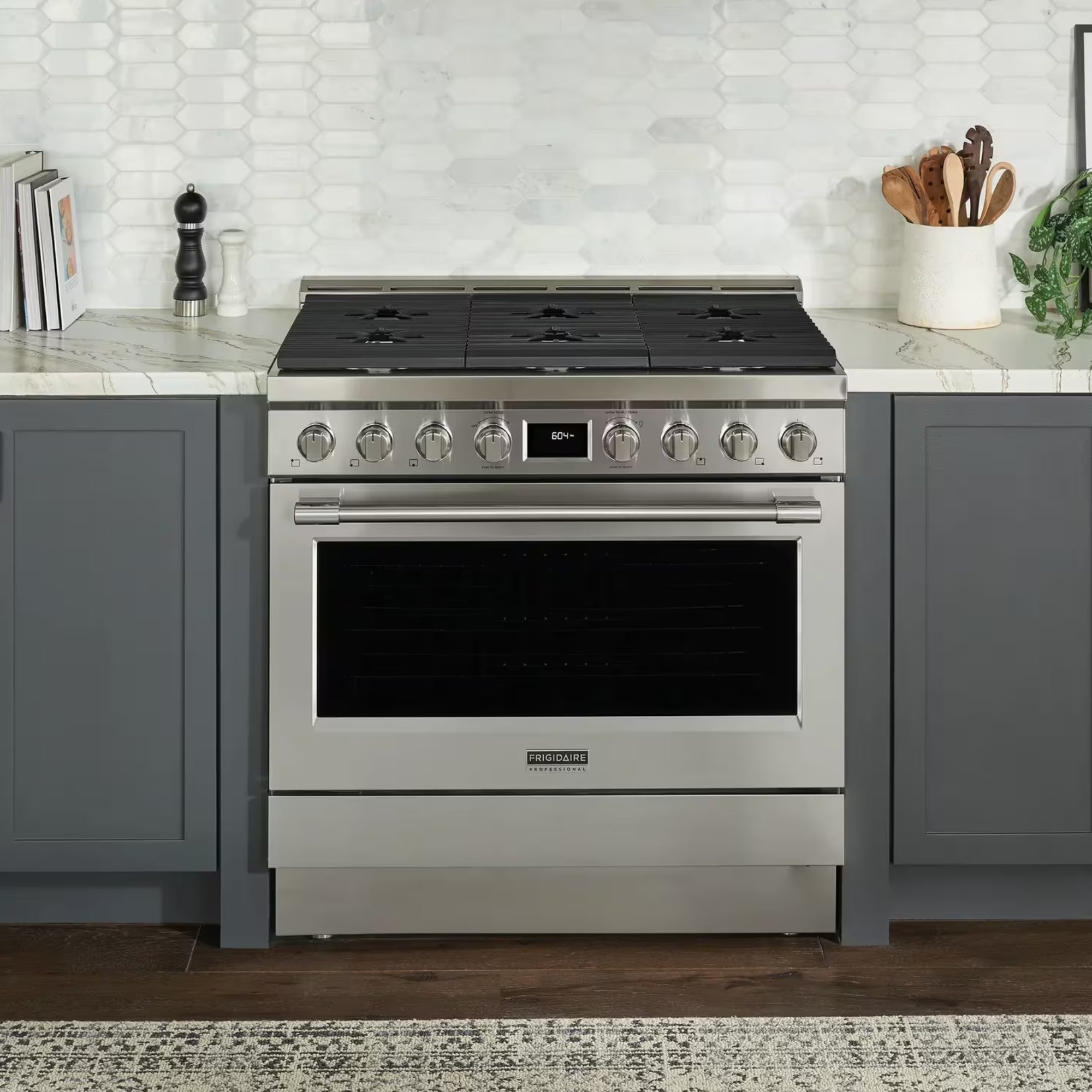 Frigidaire Professional PCFG3670AF 36" Front-Control Freestanding Gas Range