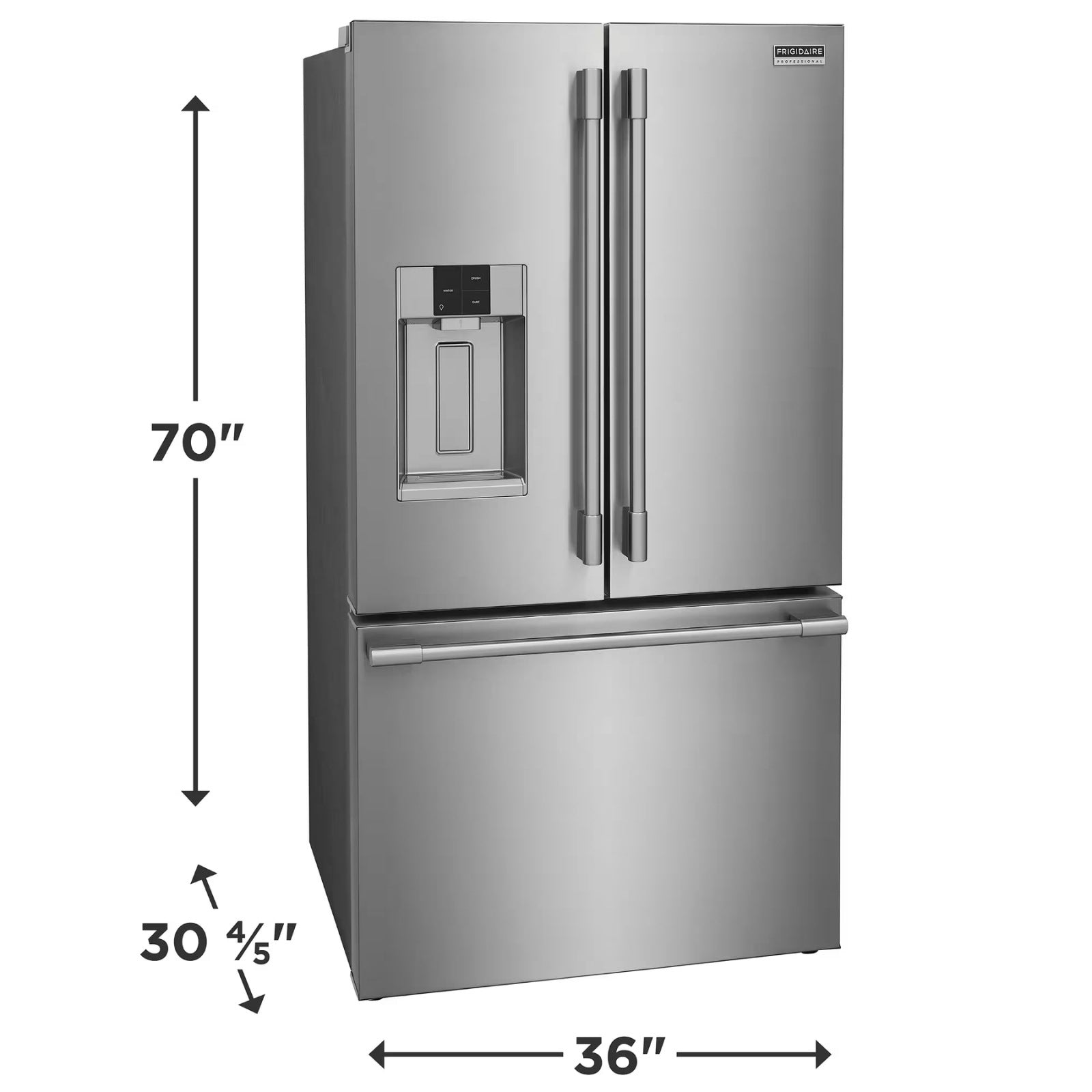 Frigidaire Professional PRFS2883AF 36" 28 Cu. Ft. French Door Refrigerator