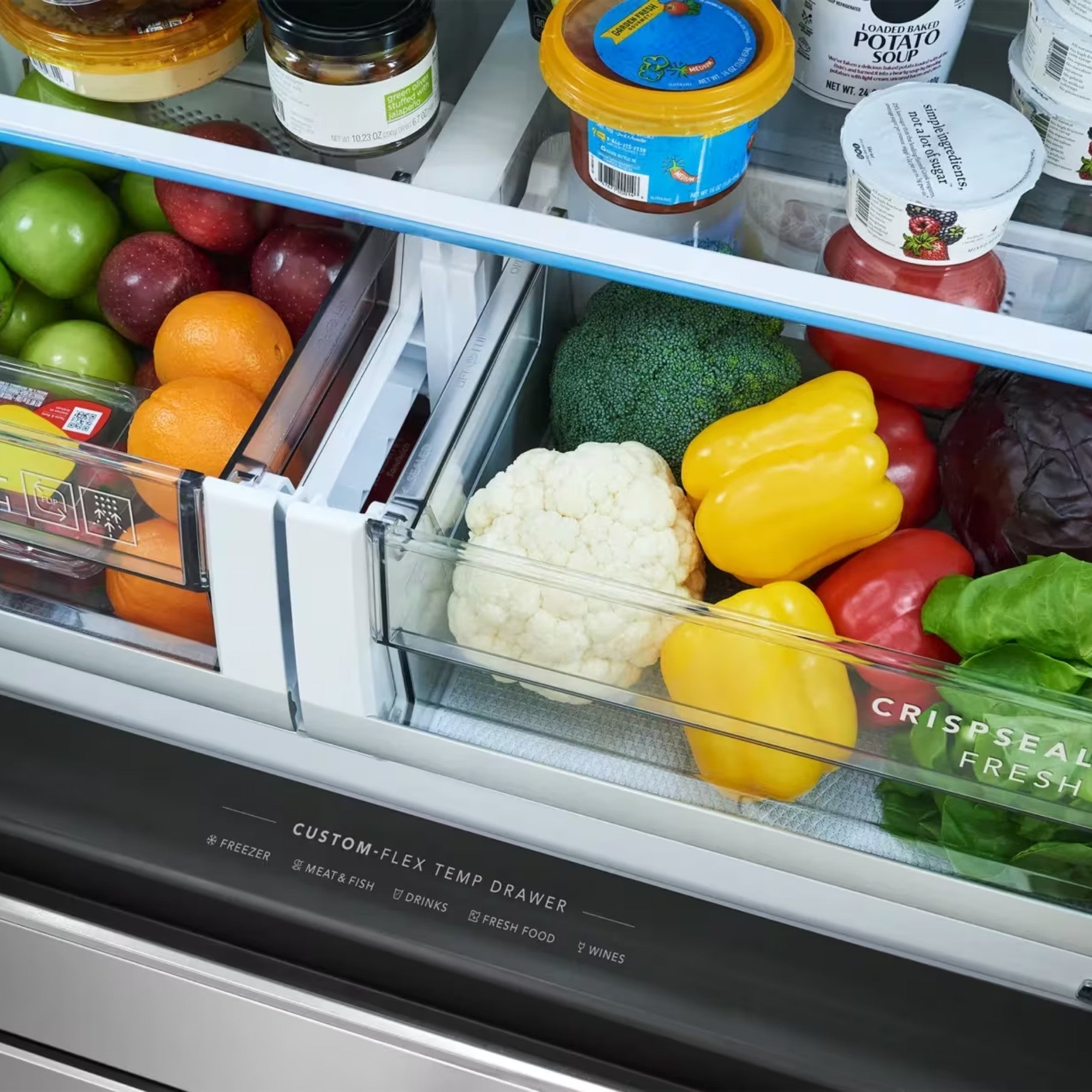 Frigidaire Professional PRMC2290BF 36" 22 Cu. Ft. 4-Door French Door Refrigerator