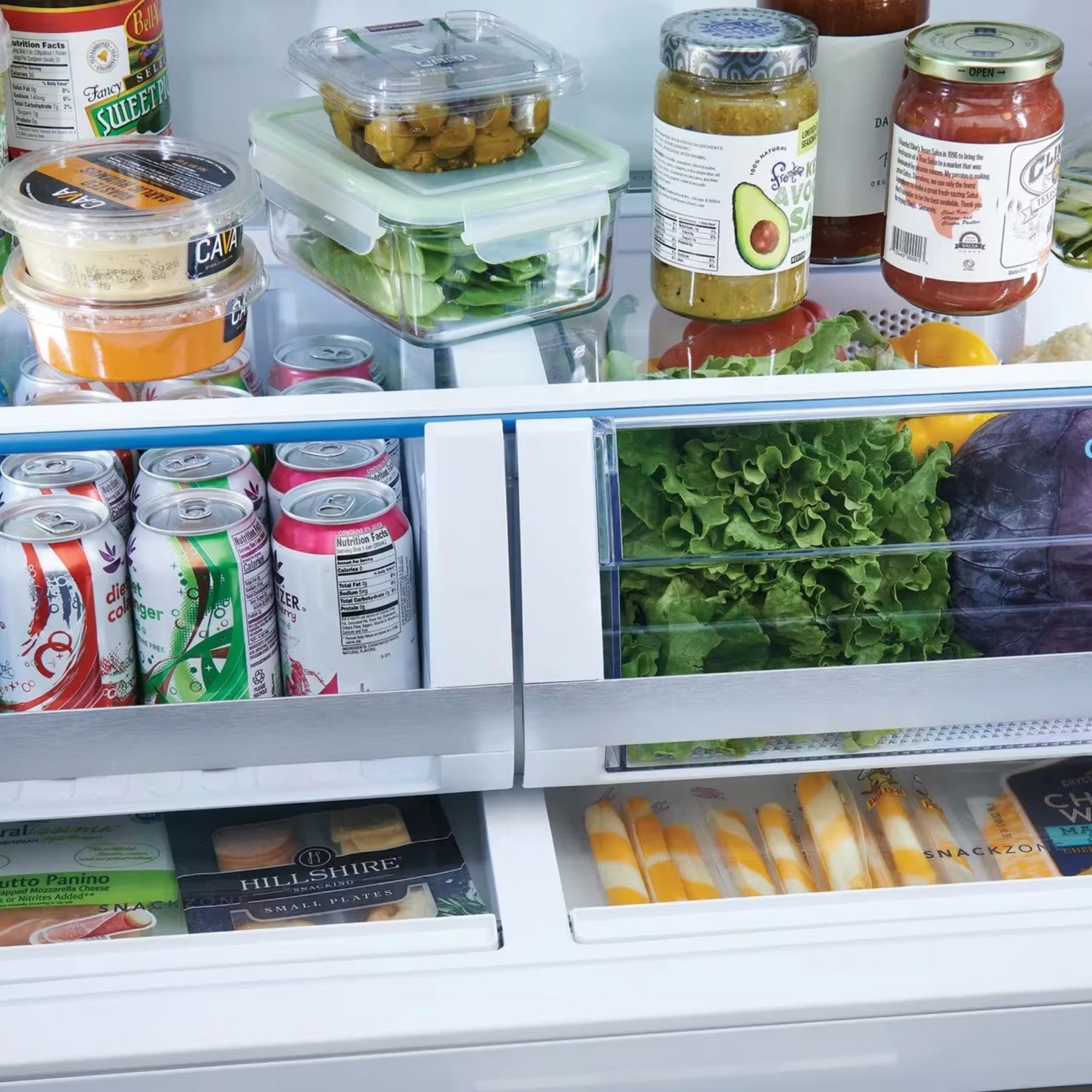 Frigidaire Professional PRMC2290BF 36" 22 Cu. Ft. 4-Door French Door Refrigerator