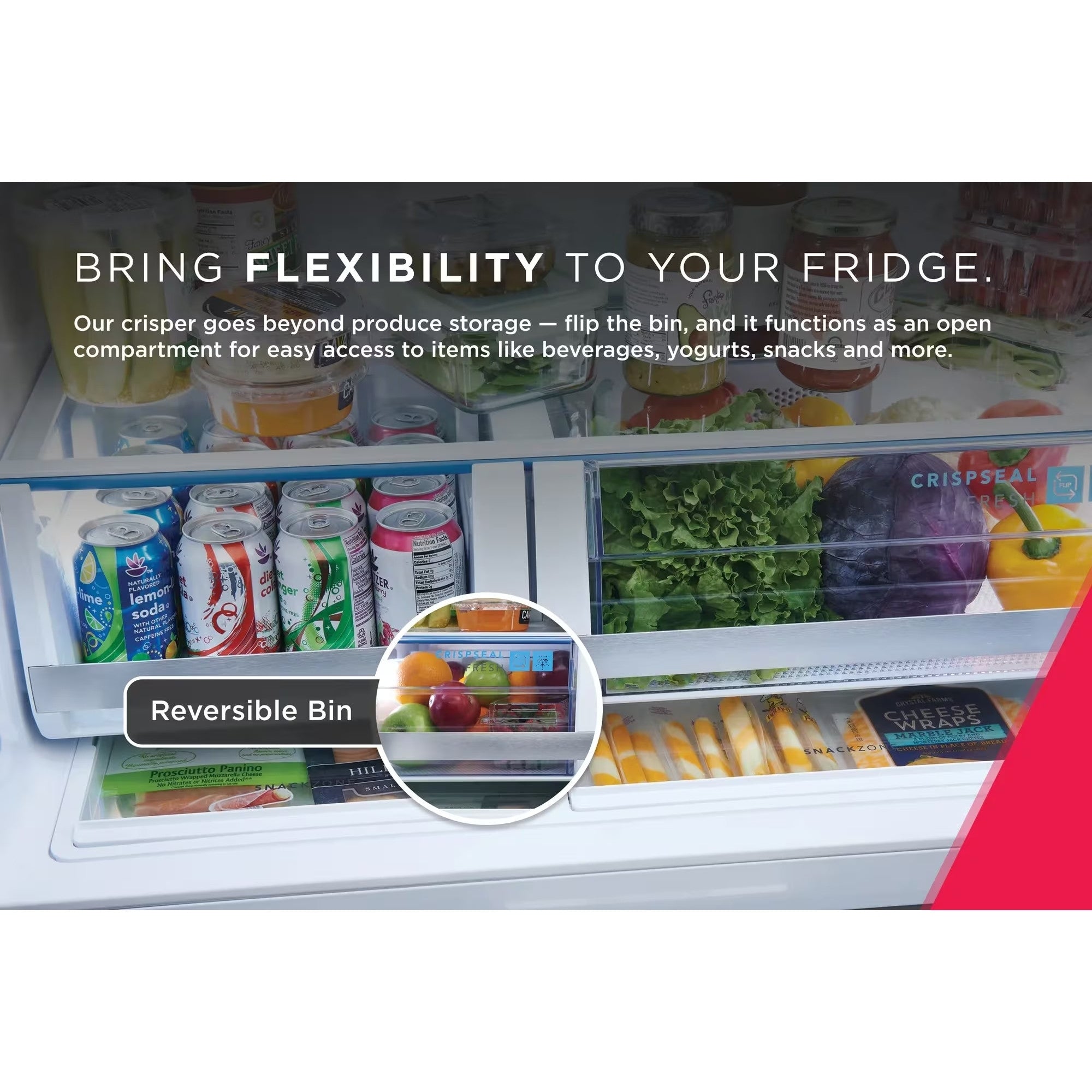 Frigidaire Professional PRMC2290BF 36" 22 Cu. Ft. 4-Door French Door Refrigerator