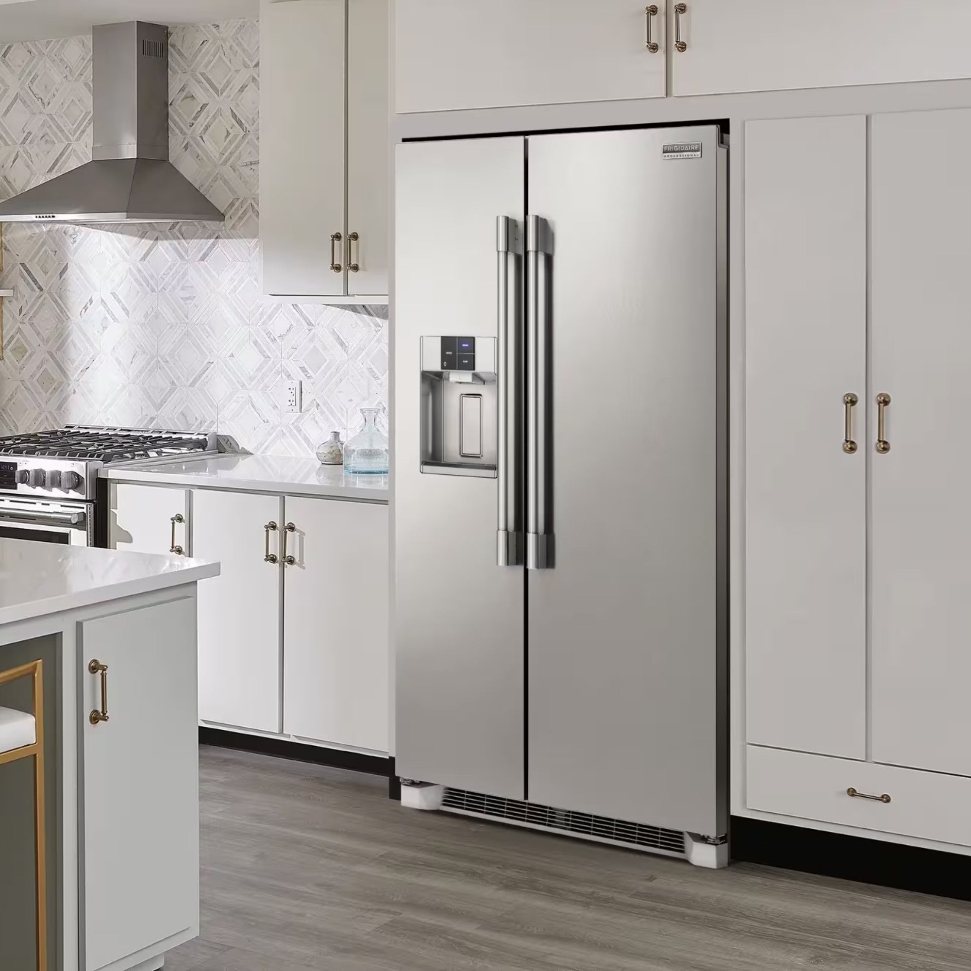 Frigidaire Professional PRSC2222AF 36" 22 Cu. Ft. Side by Side Refrigerator