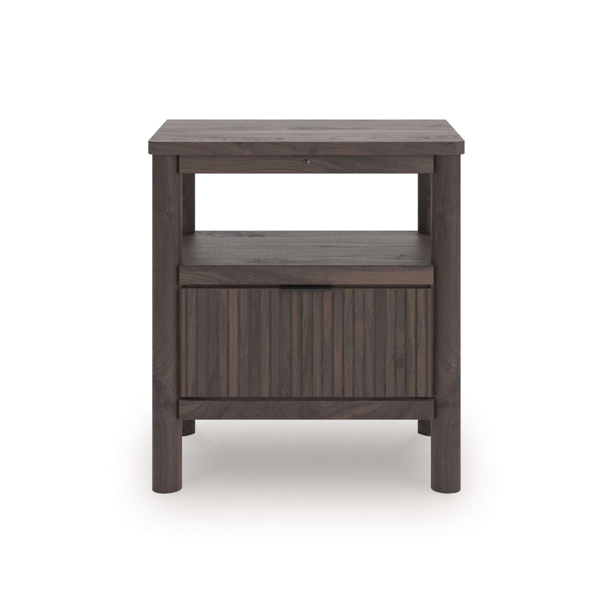 Ashley Pamytta upholstered panel bedroom set with a bed frame, headboard, and matching furniture in a modern design.
