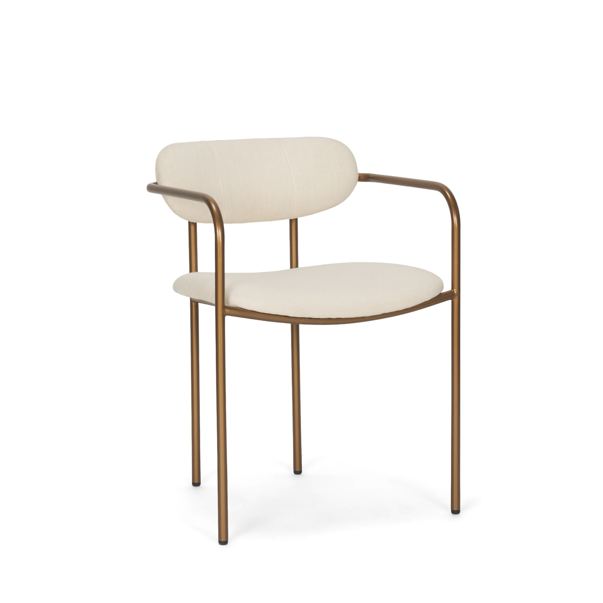 Mercana Furniture Parker VN dining chair with wooden frame and upholstered seat, showcasing elegant design and comfortable seating.