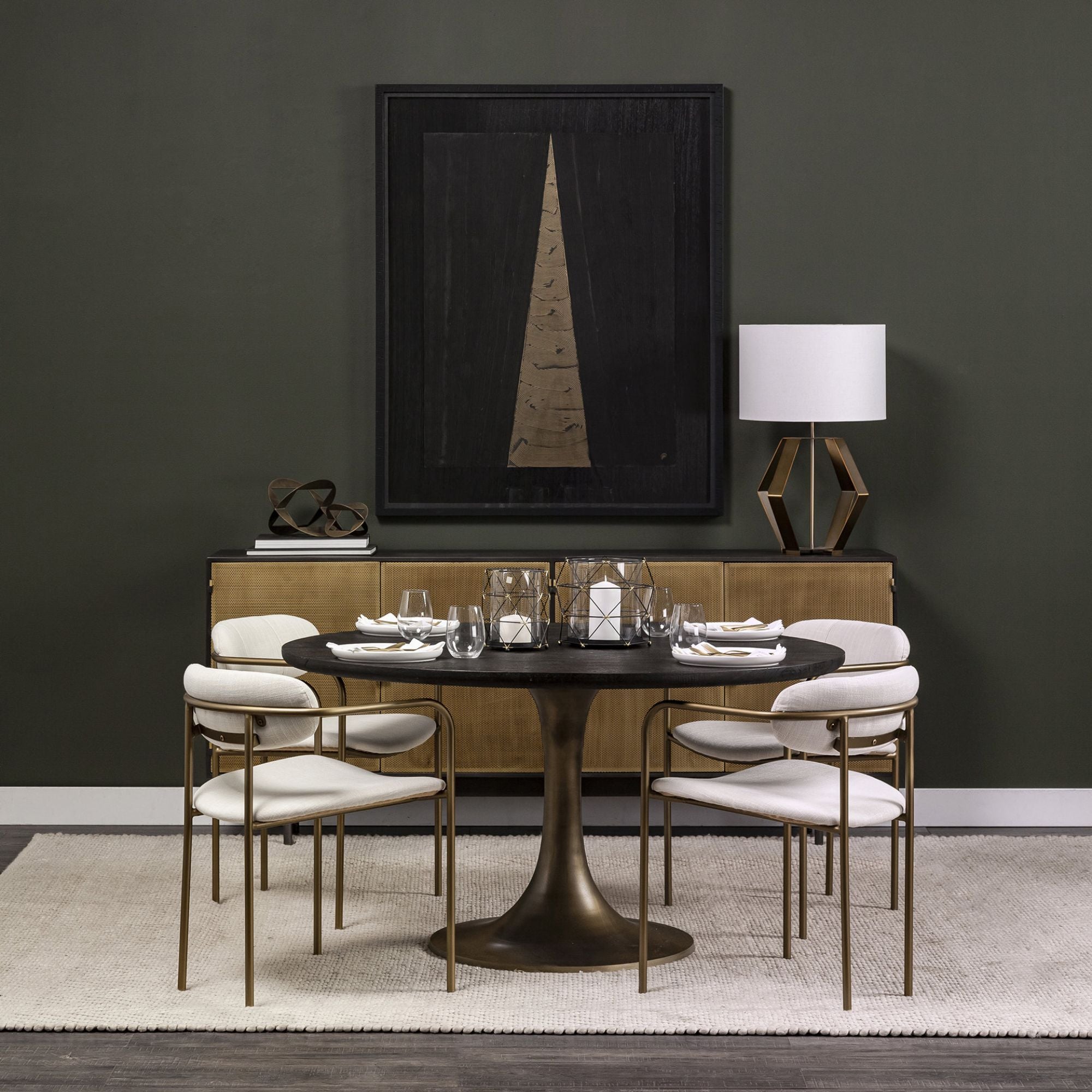Mercana Furniture Parker VN dining chair with wooden legs and upholstered seat, showcasing modern design and comfortable seating.