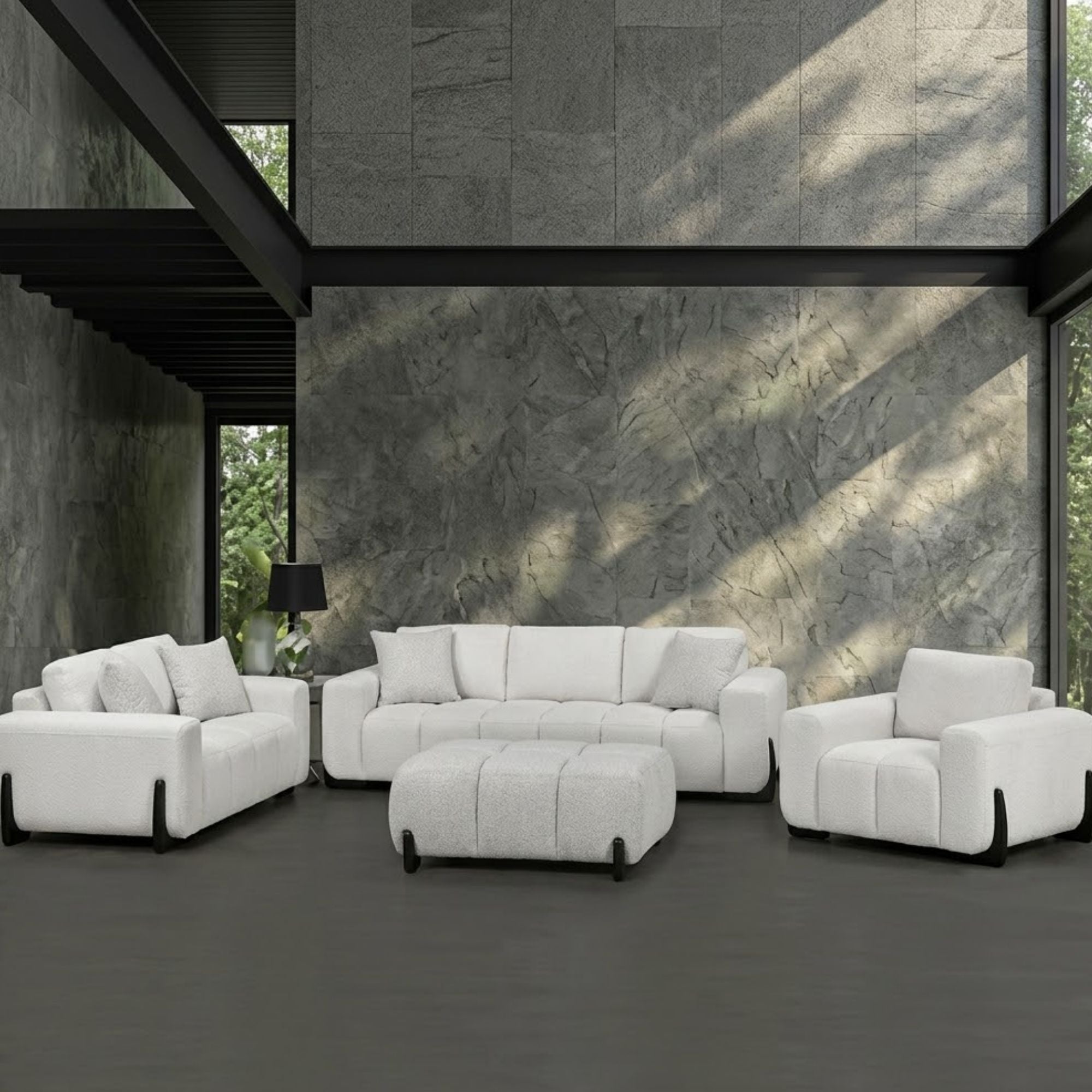 Canadian-made Parker Modern Sofa Set