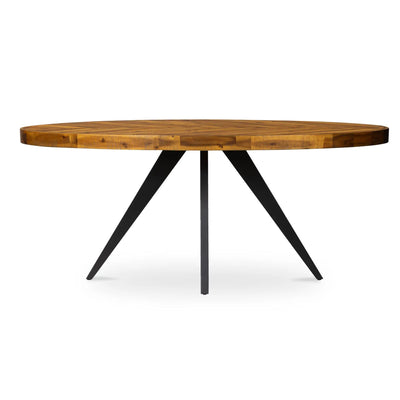 Moe's Home Parq Collection Oval Dining Table Amber | CastleUp Experience Centre Online Furniture