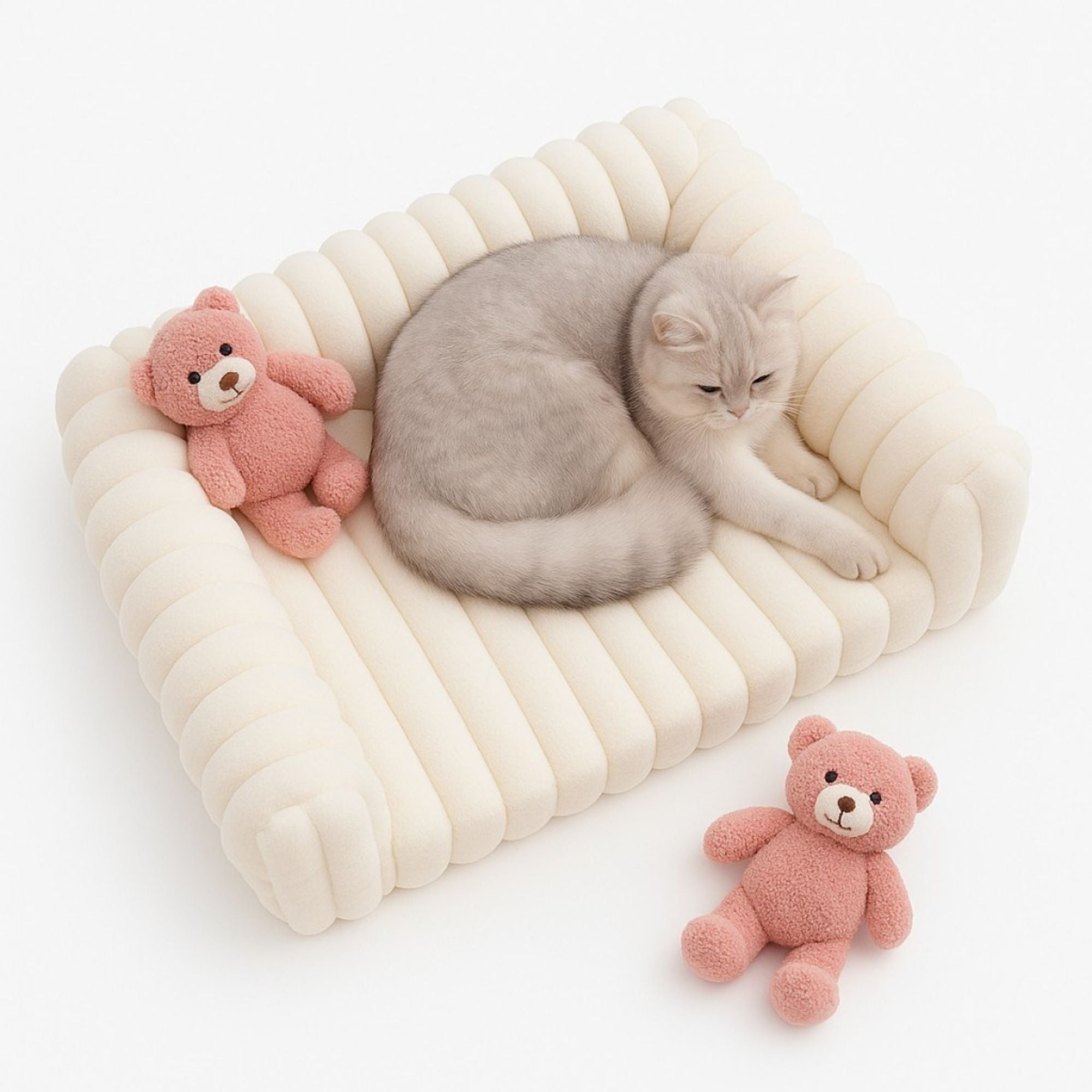 Pet Bed in Cream