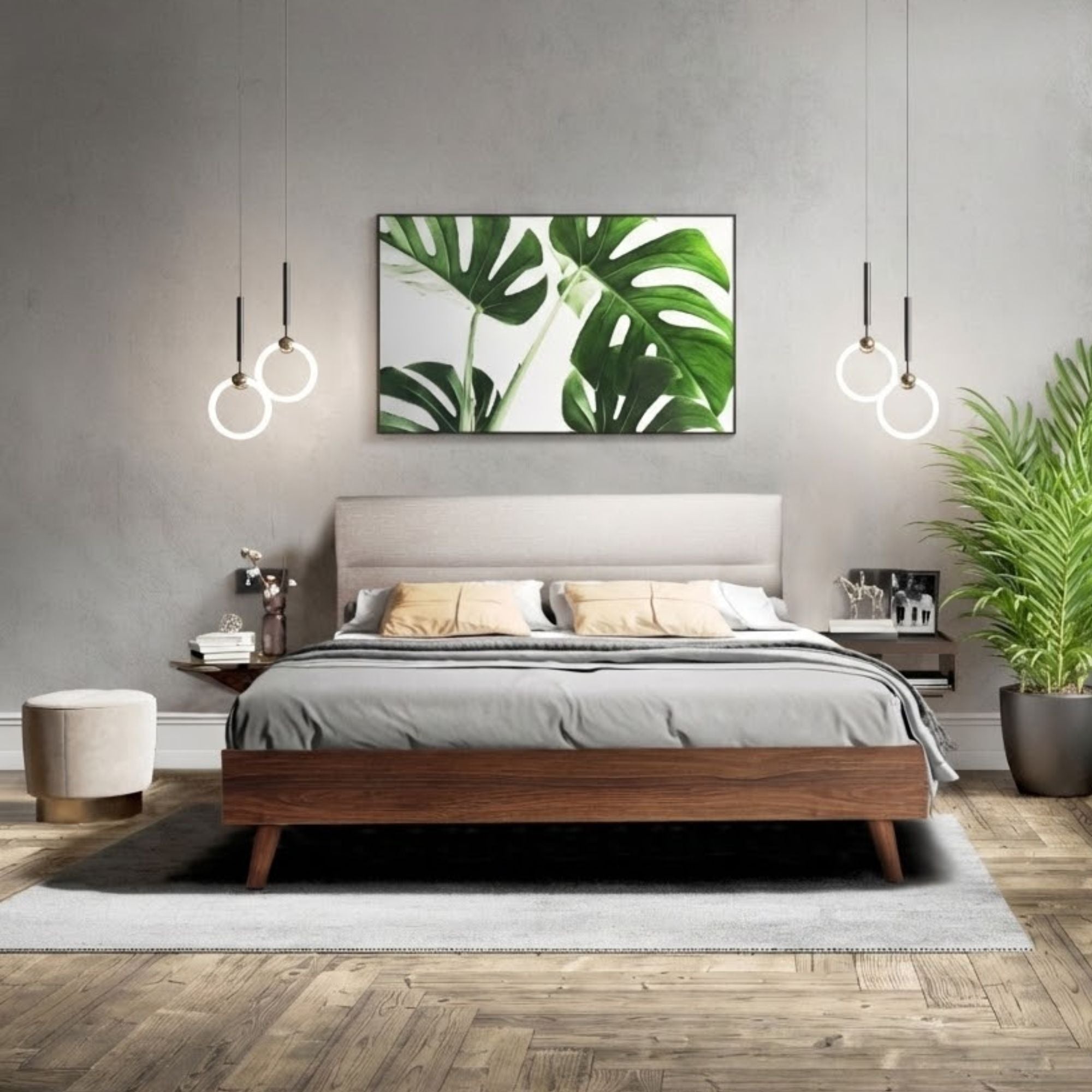 Radcliffe Upholstered Platform Bed | CastleUp Experience Centre Online Furniture